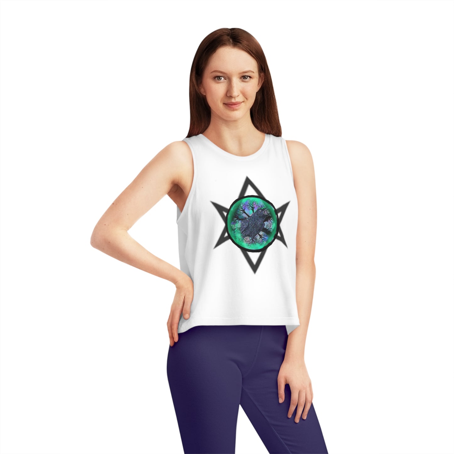 Raven Magick Women's Dancer Cropped Tank Top