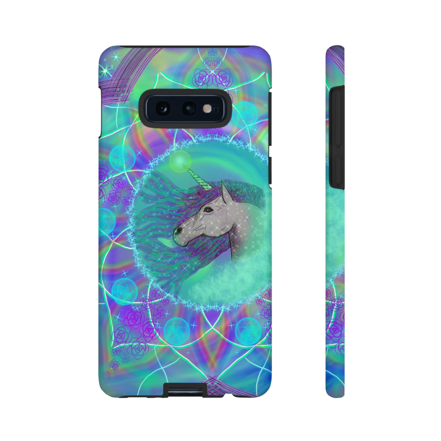Mystic Unicorn Protective Phone Case, Samsung, iPhone, Pixel, all sizes
