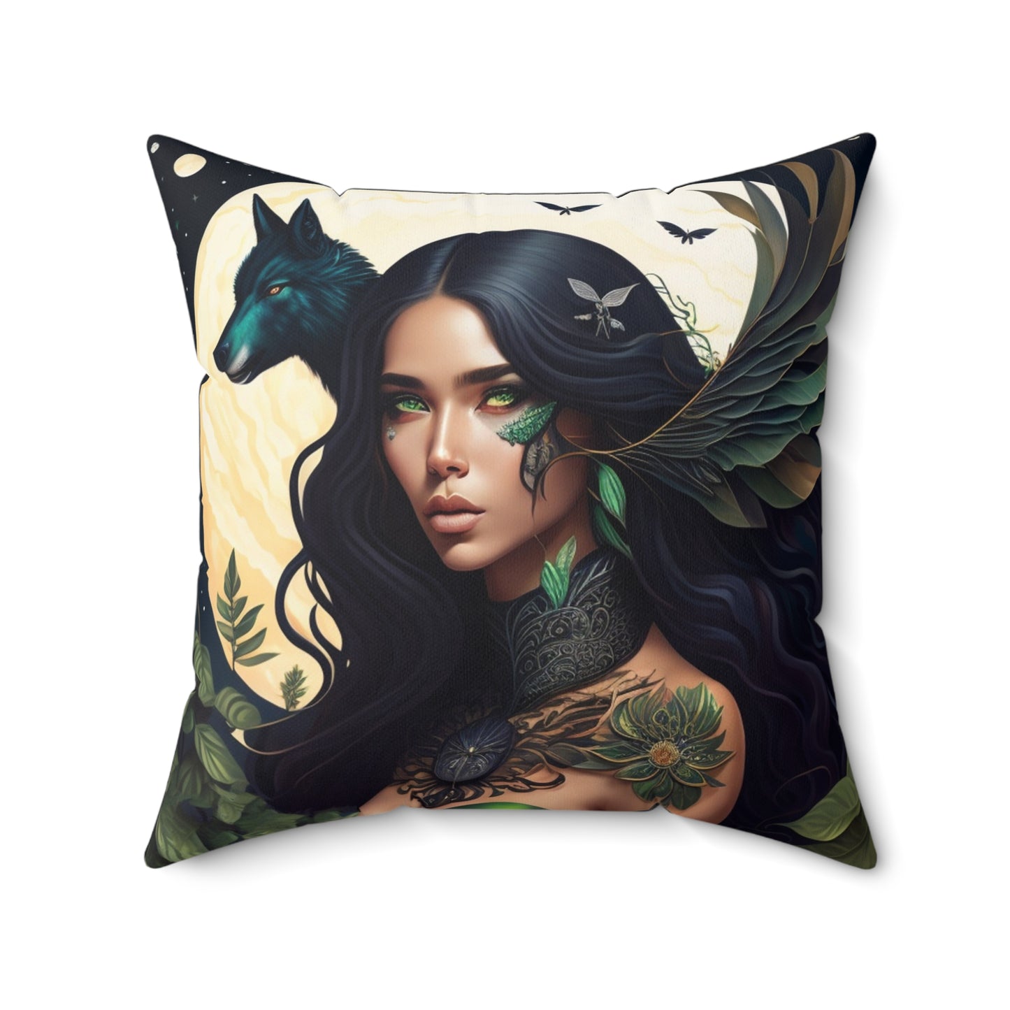 The Mistress, Spun Polyester Square Pillow