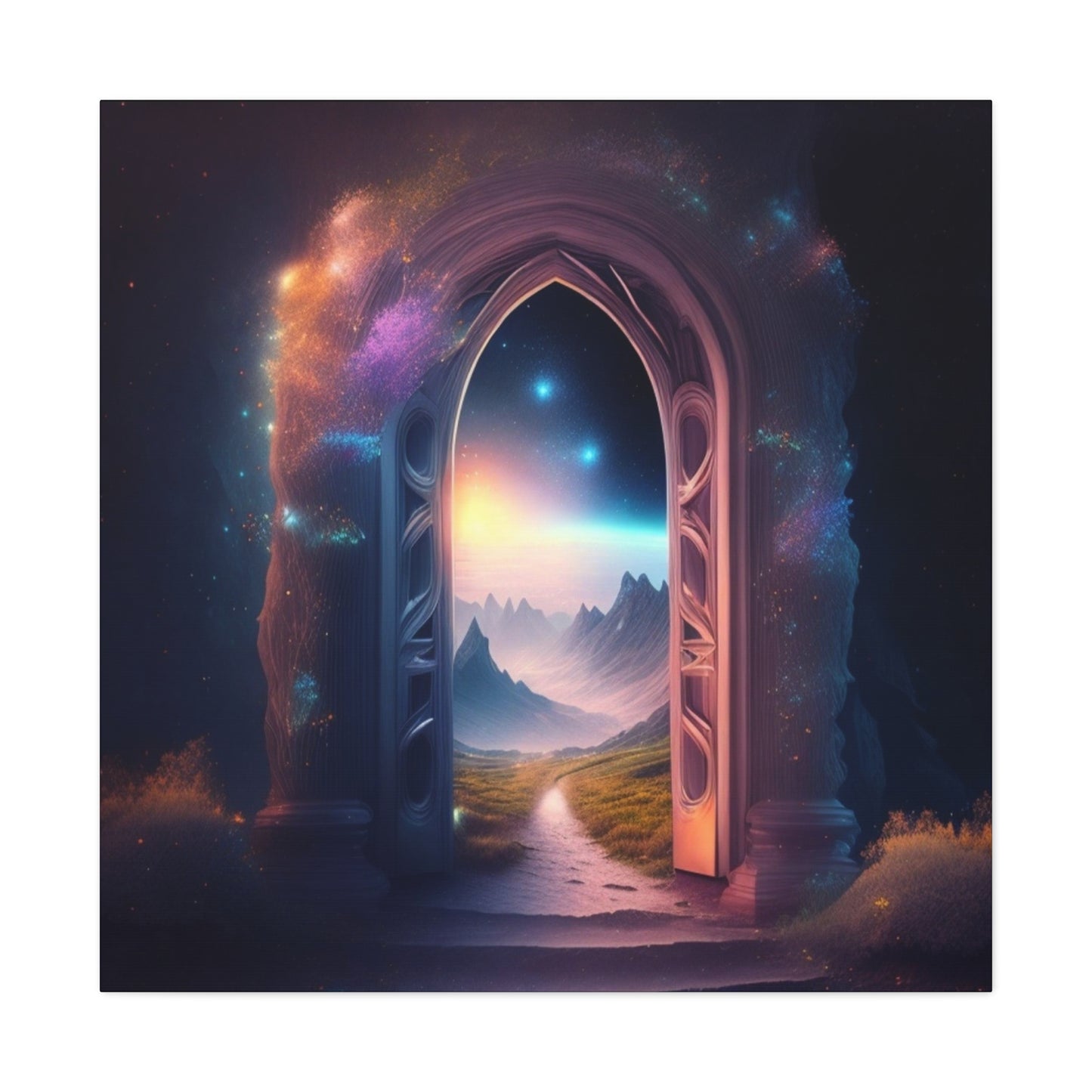 Portal To Another Realm , Canvas Art, Canvas Print, Wall Decor, Original Art, Unique Gifts