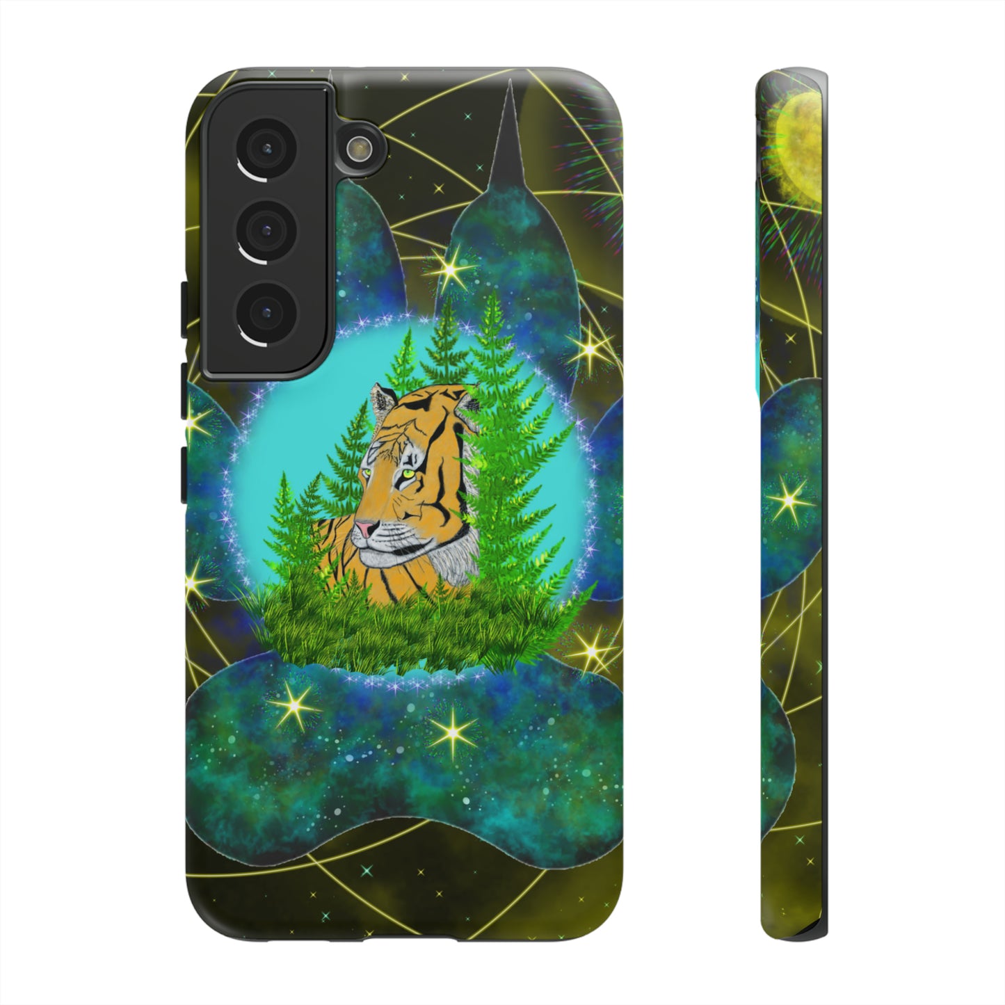 Tiger Medicine Totem Protective Phone Case, Samsung, iPhone, Pixel, all sizes