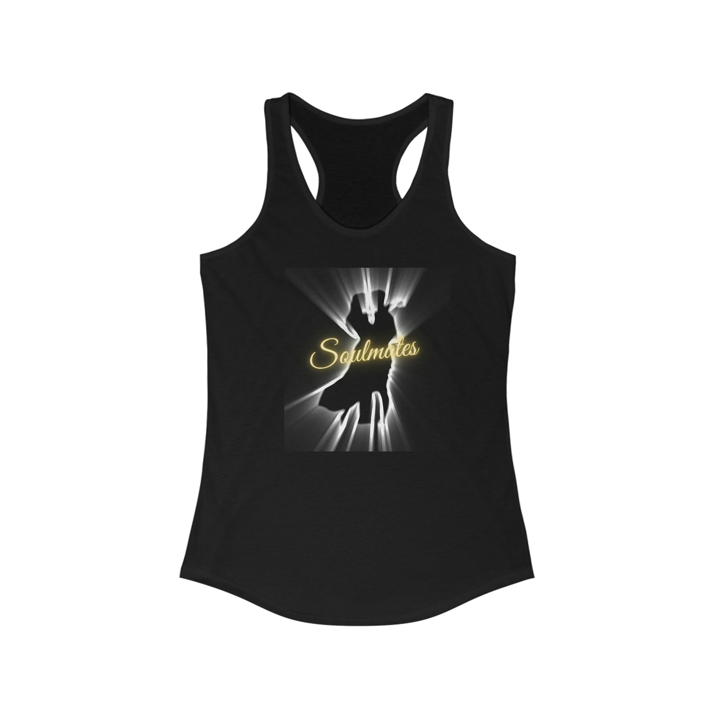 Soulmates, Women's Ideal Racerback Tank, Valentines Day Gift, Gift For Her