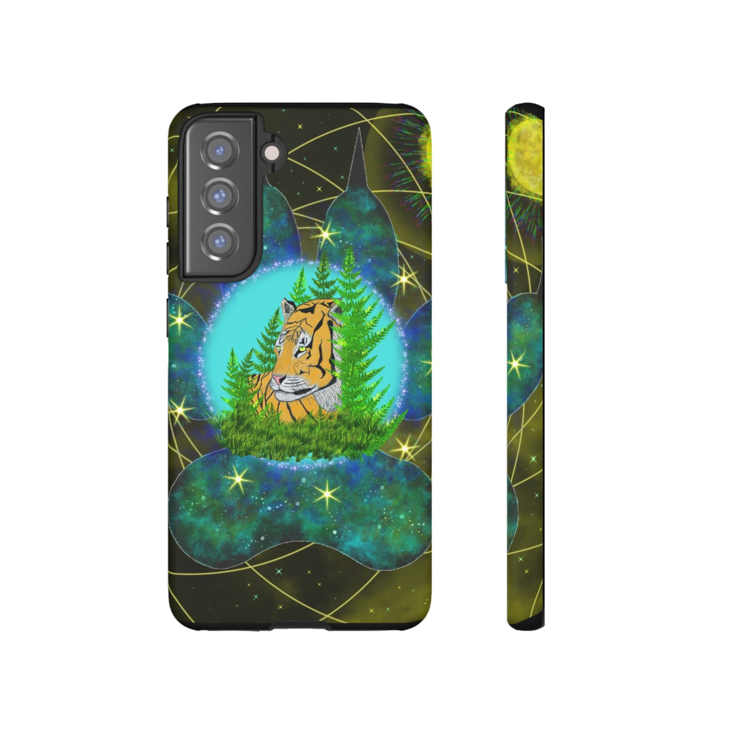 Tiger Medicine Totem Protective Phone Case, Samsung, iPhone, Pixel, all sizes