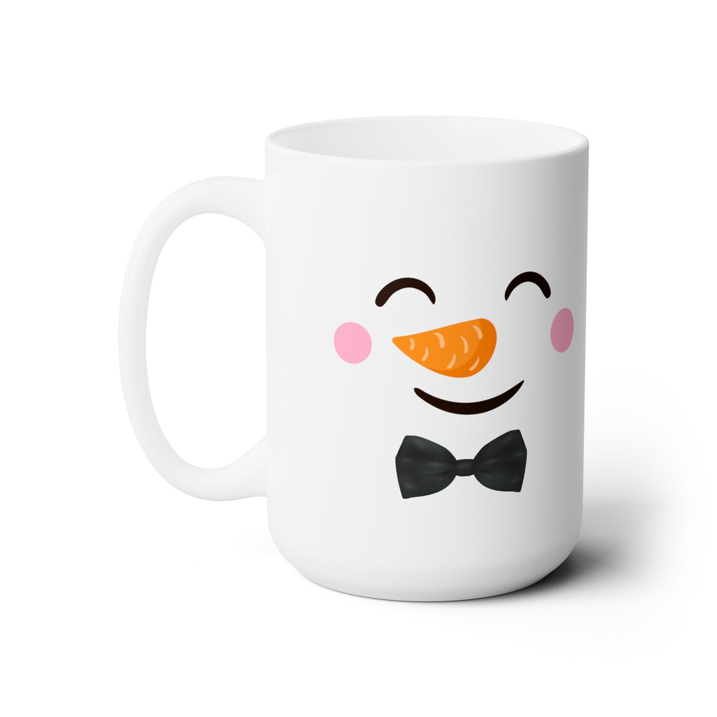 Cute Snowman Christmas Ceramic Mug 15oz