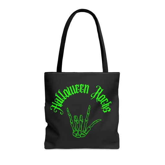 Halloween Rocks, Halloween Candy Tote Bag, Laptop Bag, Shoulder Bag