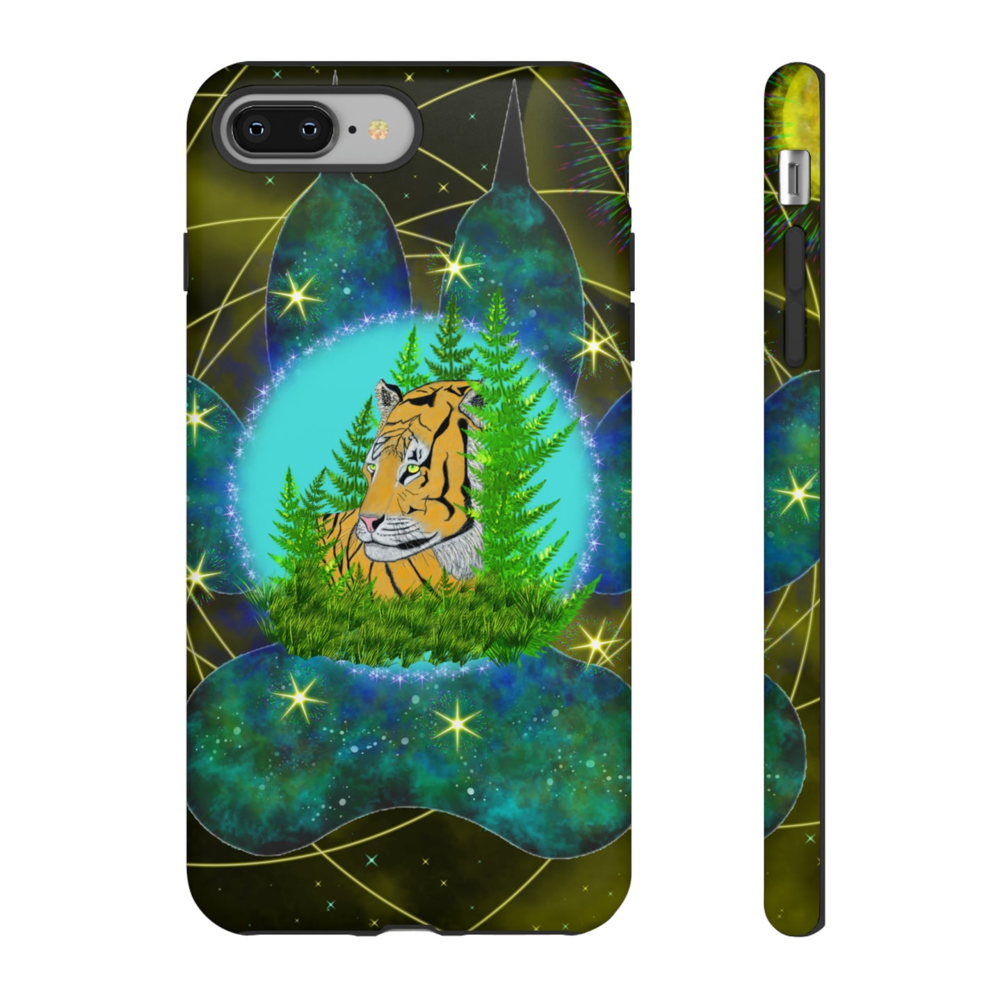 Tiger Medicine Totem Protective Phone Case, Samsung, iPhone, Pixel, all sizes