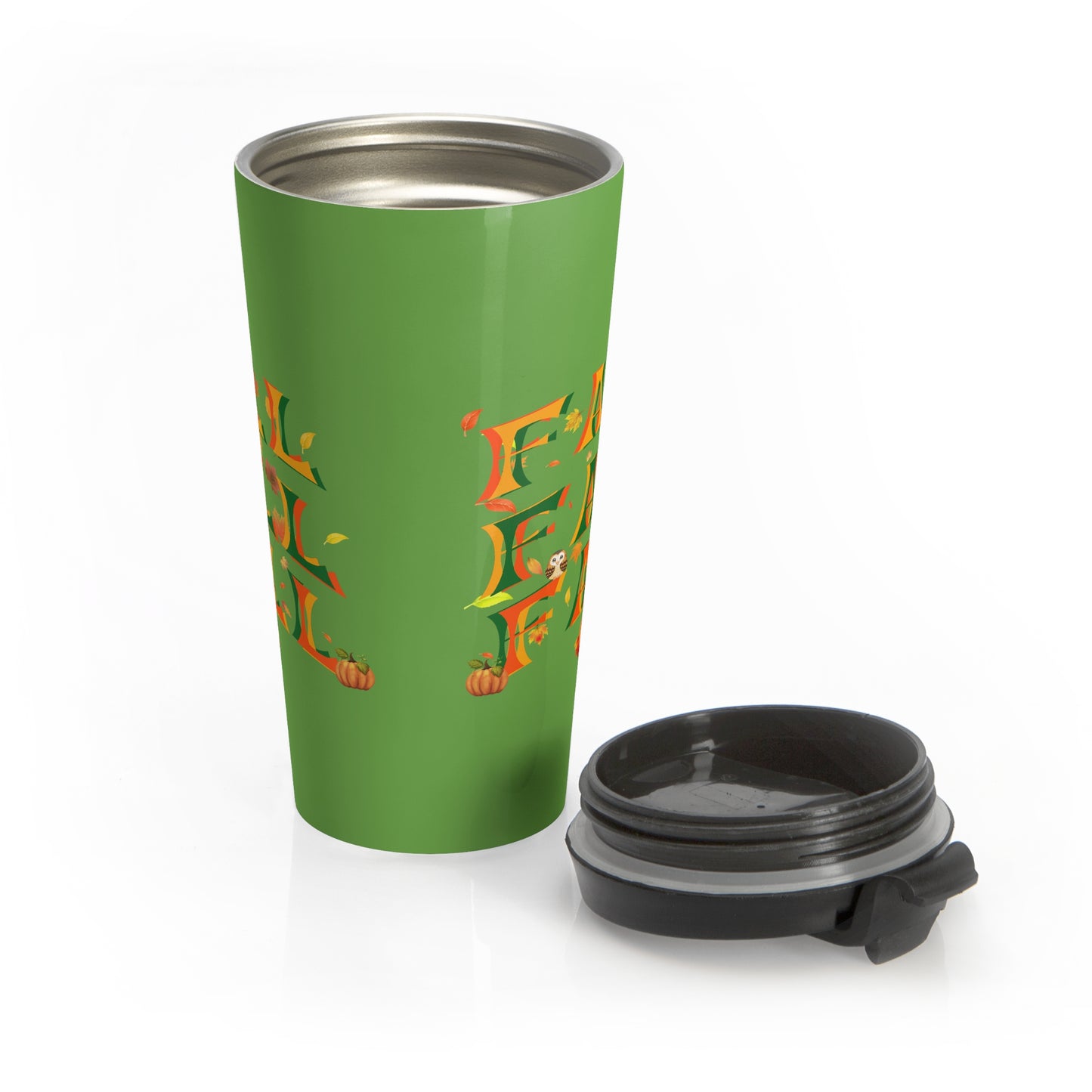 Fall Fall Fall Travel Mug with Insert