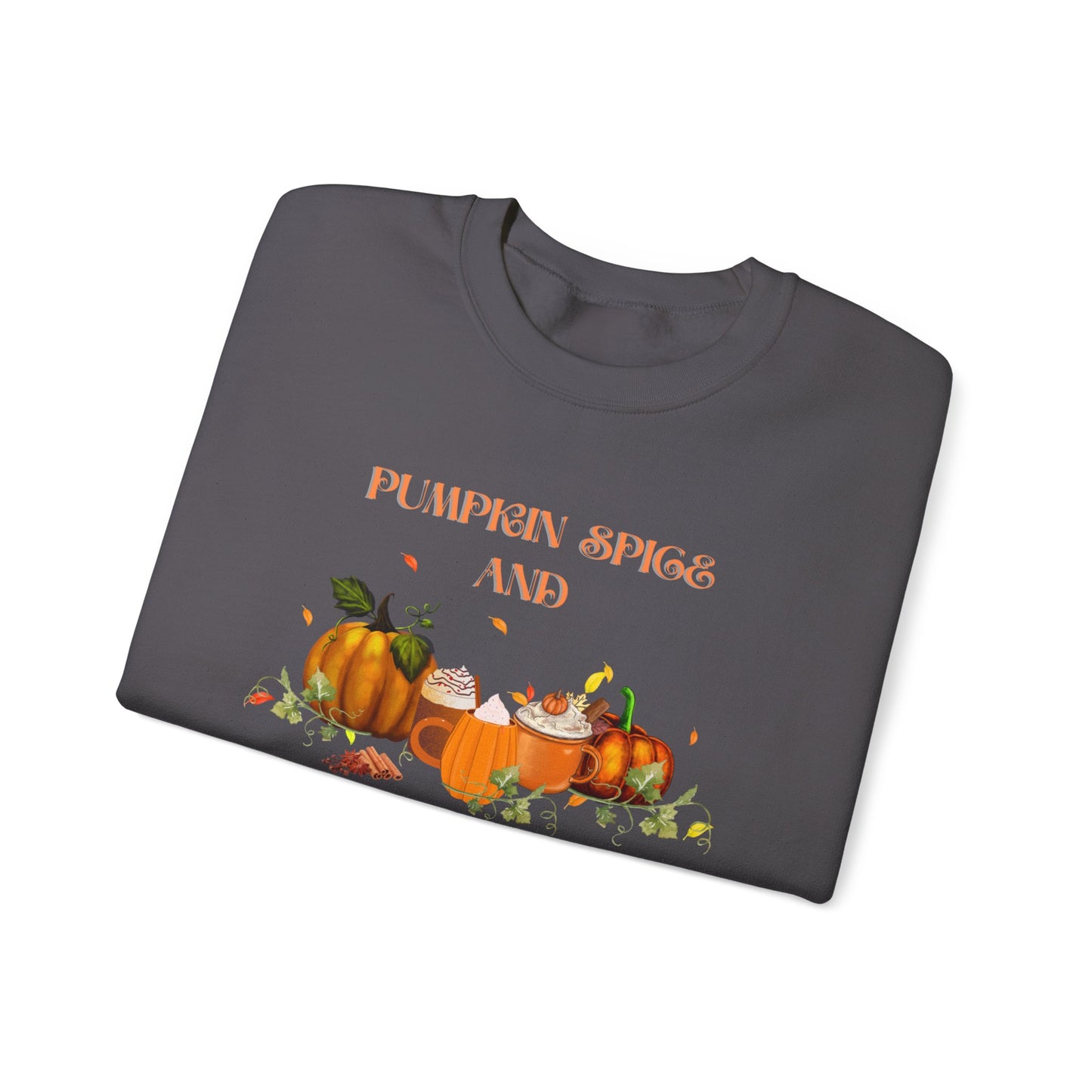 Pumpkin Spice and Everything Nice Crewneck Sweatshirt