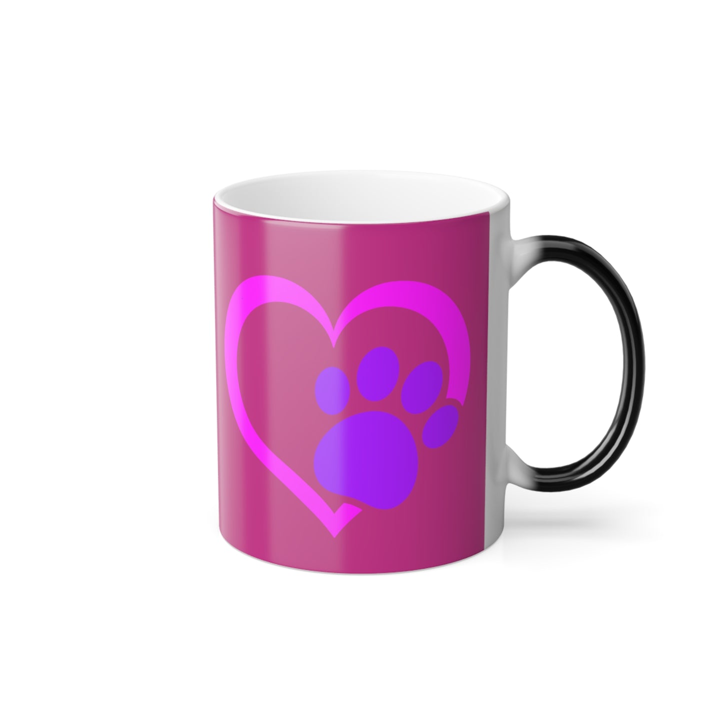 Animal Love, Color Morphing Mug, 11oz, Valentines Day Gift, Gift For Her, Gift For Him