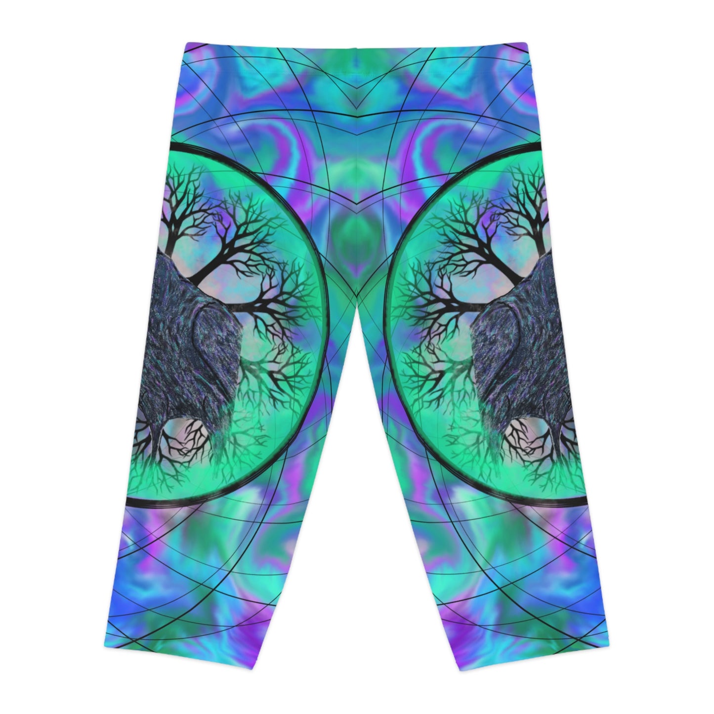 Women's Raven Magick Capri Leggings