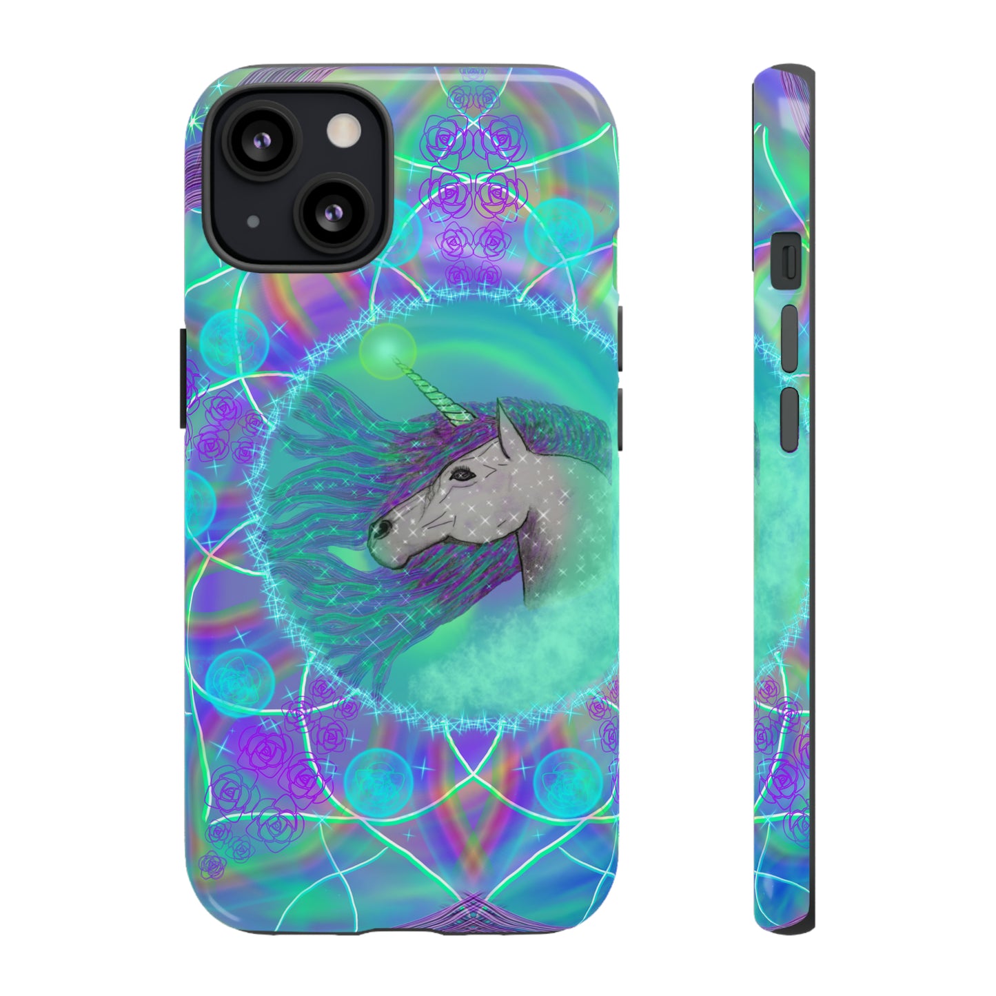 Mystic Unicorn Protective Phone Case, Samsung, iPhone, Pixel, all sizes