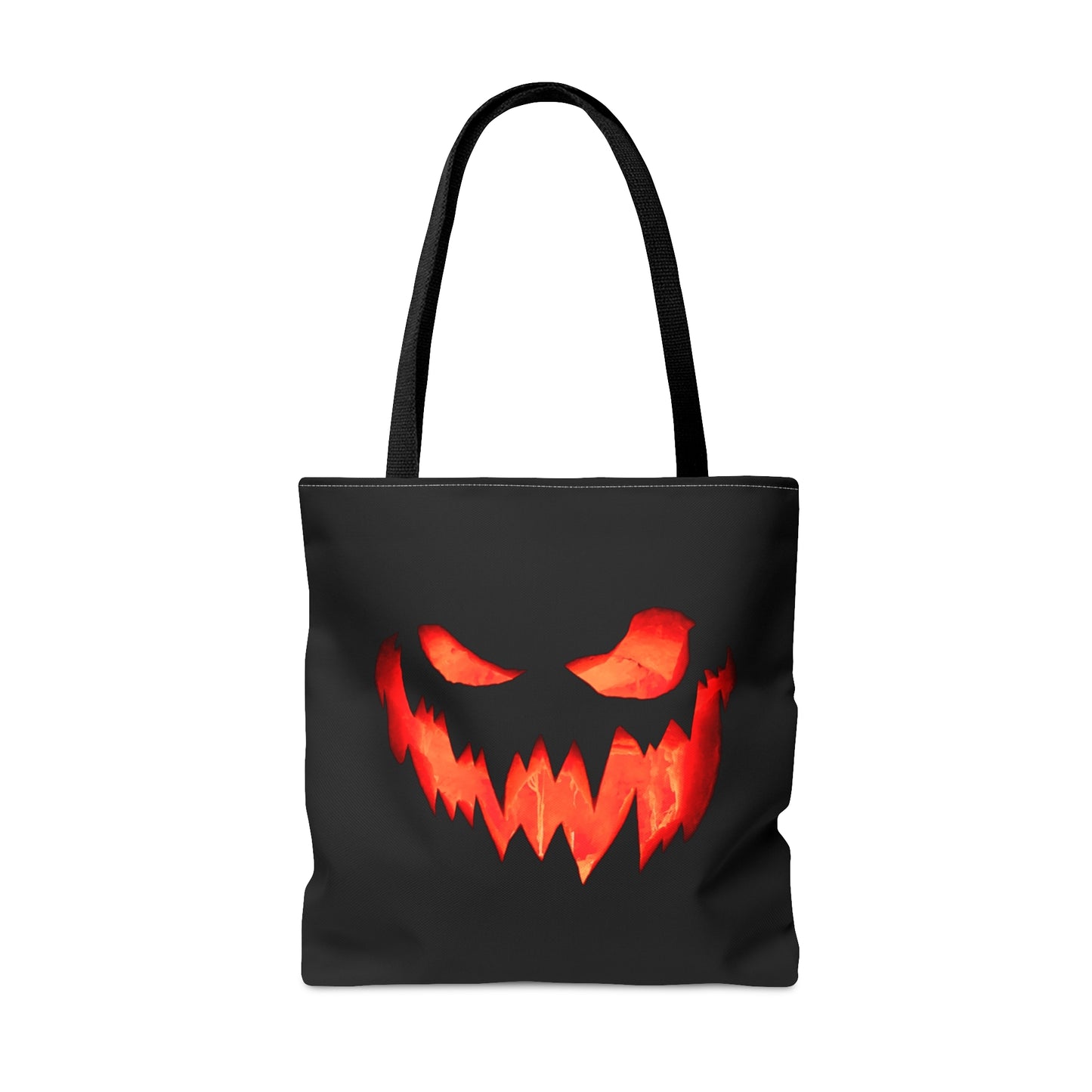 Spooky Pumpkin Face Halloween Candy Tote Bag