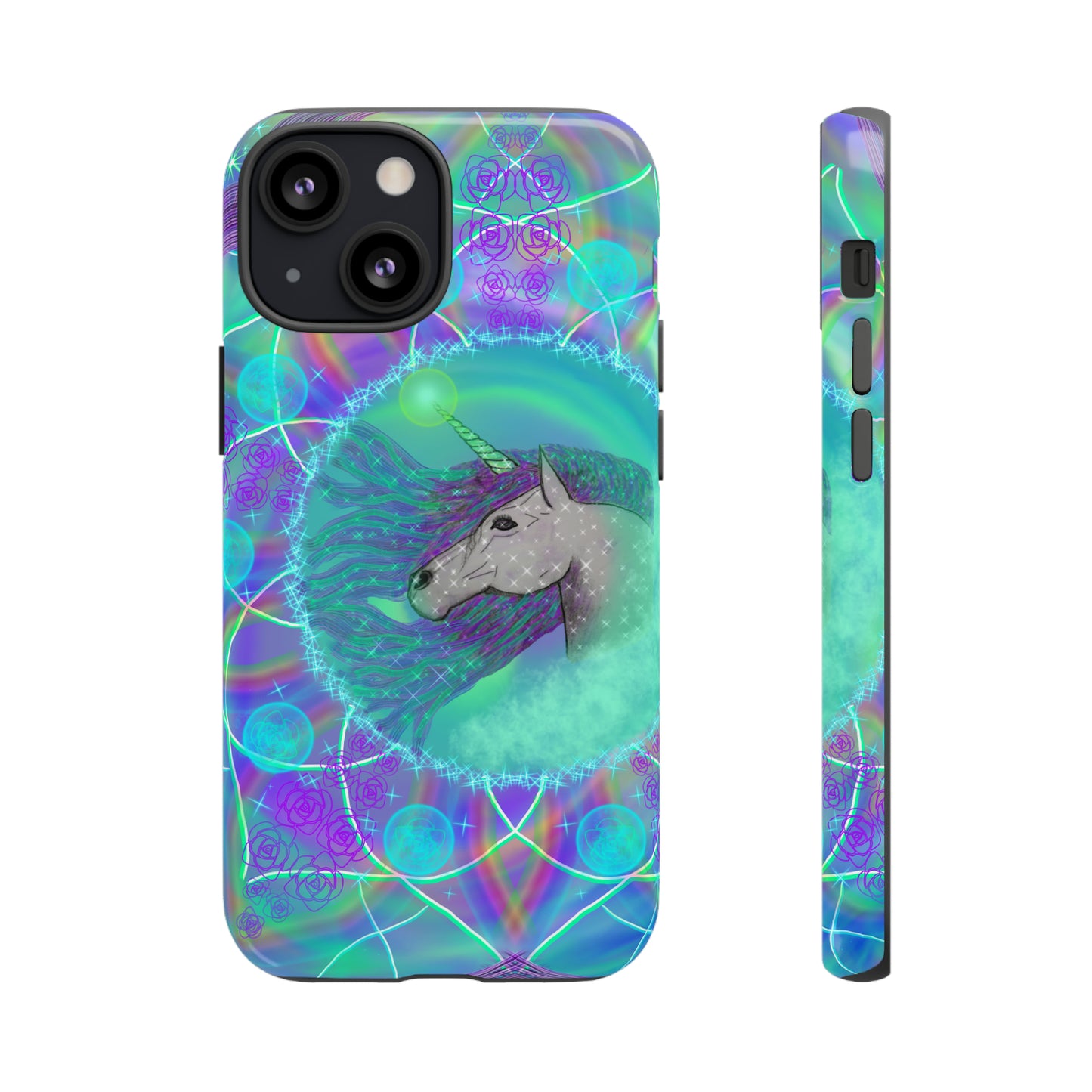 Mystic Unicorn Protective Phone Case, Samsung, iPhone, Pixel, all sizes