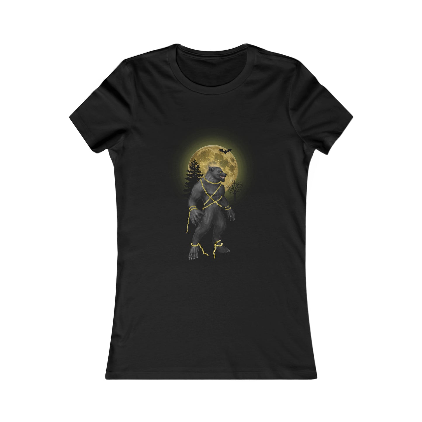 Women's Favorite Tee Fenrir Unchained Halloween Top