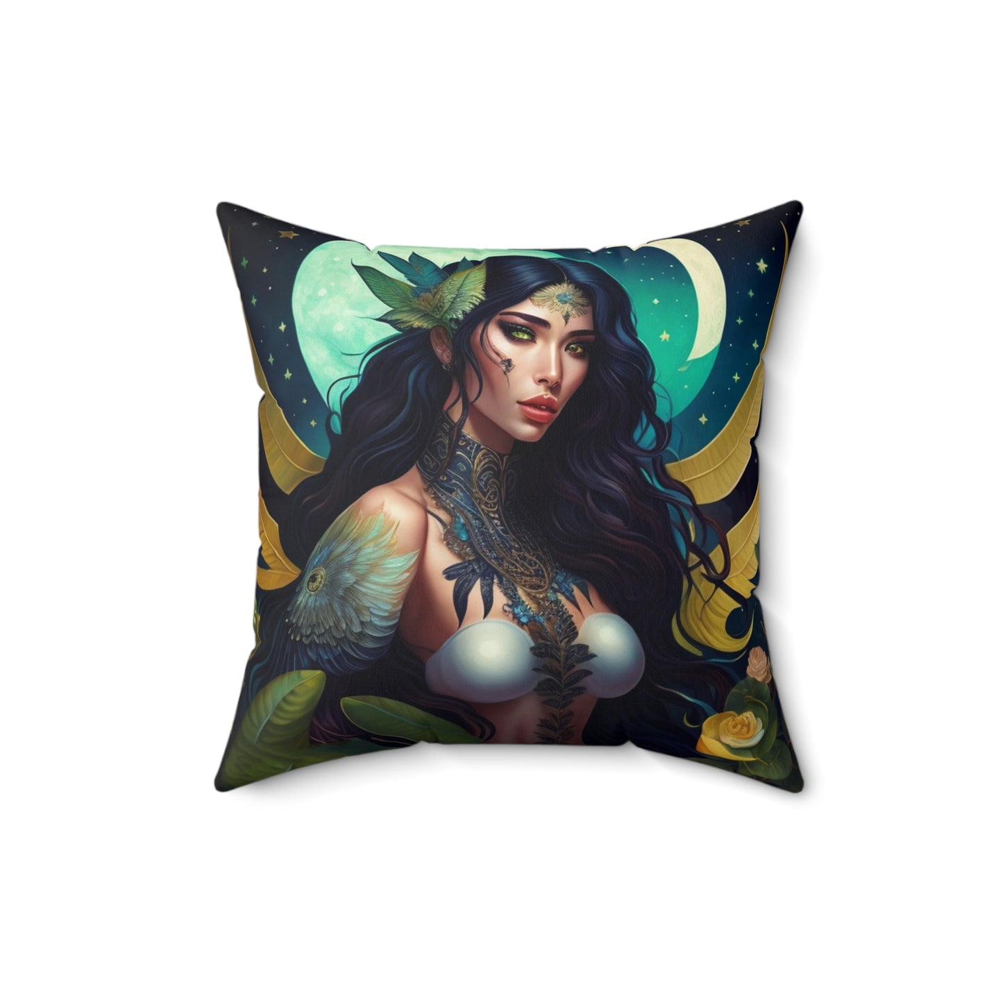 The Goddess, Spun Polyester Square Pillow