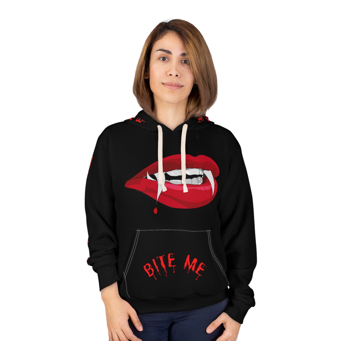 "BITE ME" Halloween Pullover Hoodie