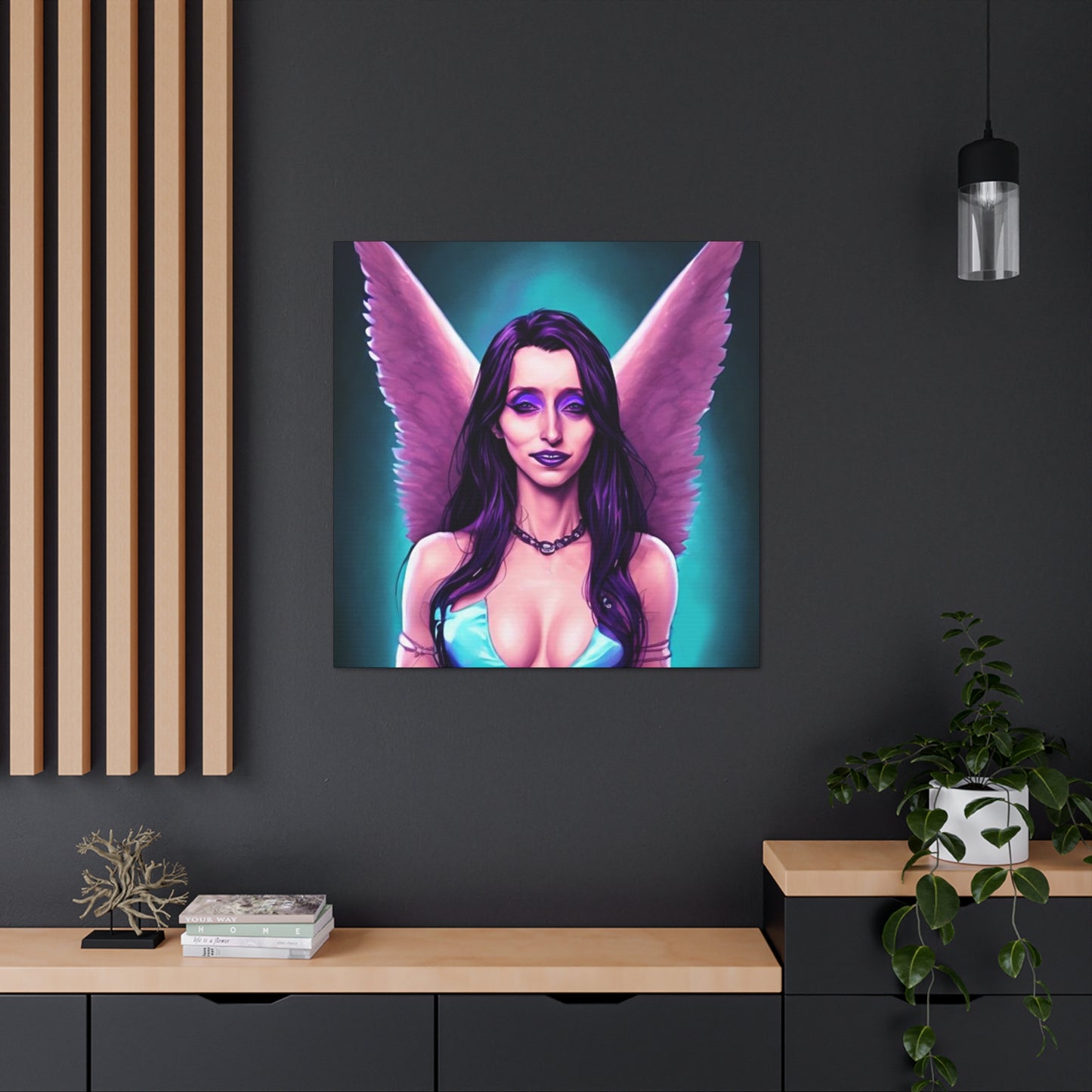 Morgana Goddess Of Magic, Canvas Art, Wall Art, Fantasy Art, Unique Gifts, Original Art