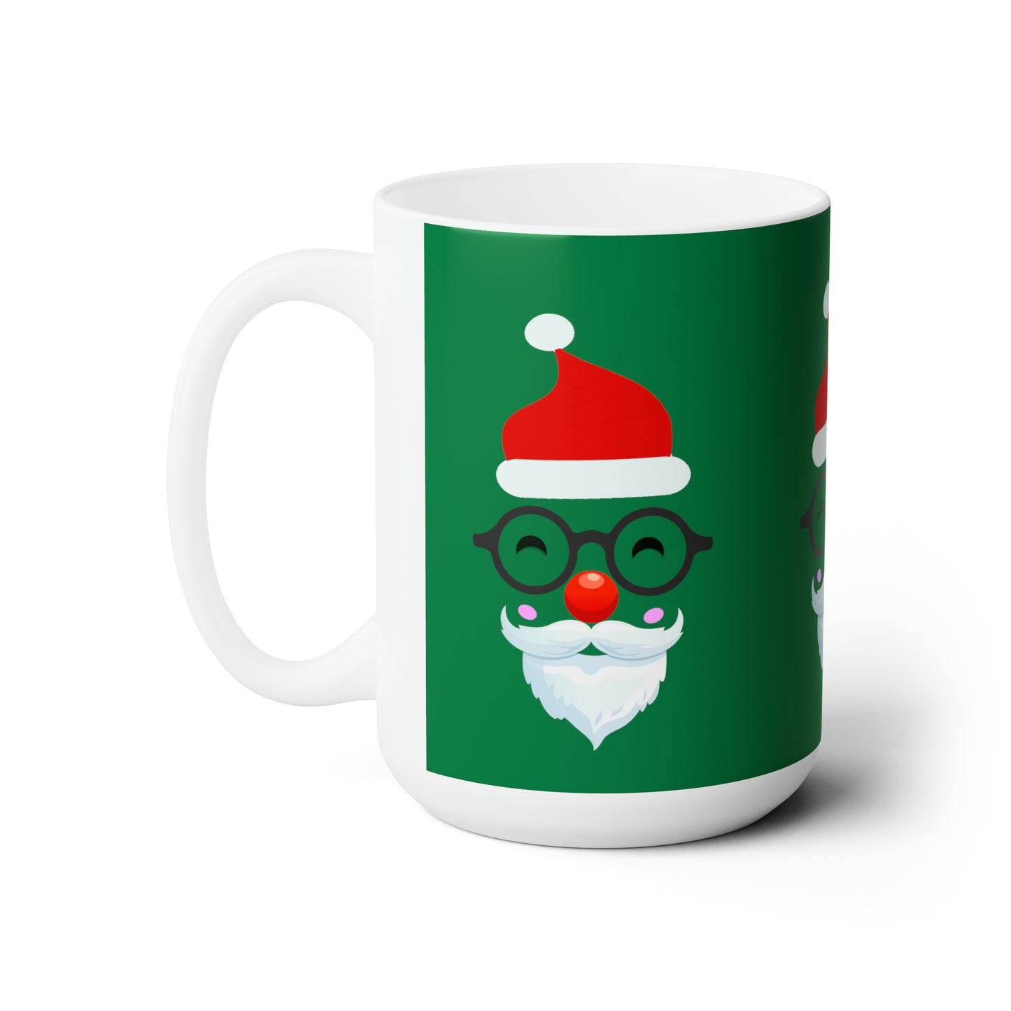 Santa Christmas Ceramic Mug 15oz