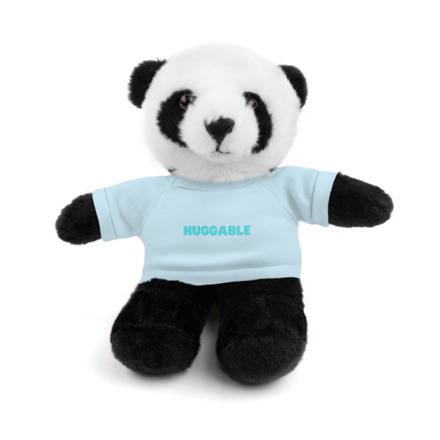 Kids Cute Huggable Stuffed Animals with Tee, Panda, Sheep, Bunny, Teddy Bear, Lion, Jaguar