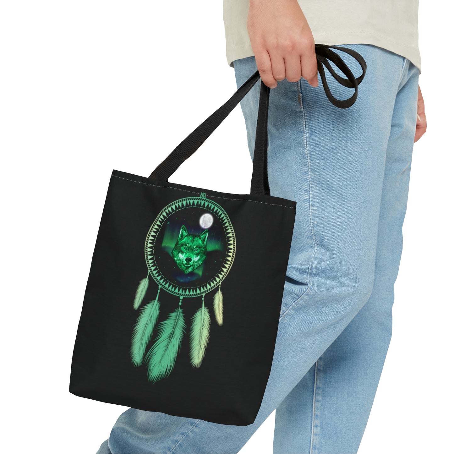 Ancestral Wolf, Tote Bag