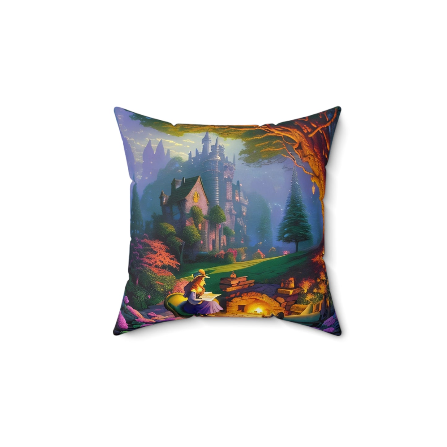 Fairytales, Spun Polyester Square Pillow