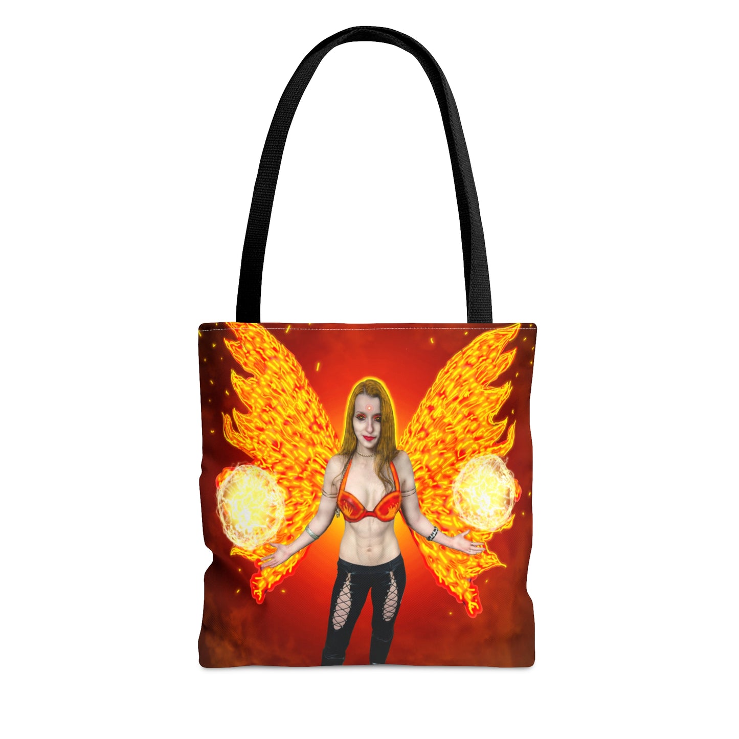 Mystic Fire Fairy Tote Bag