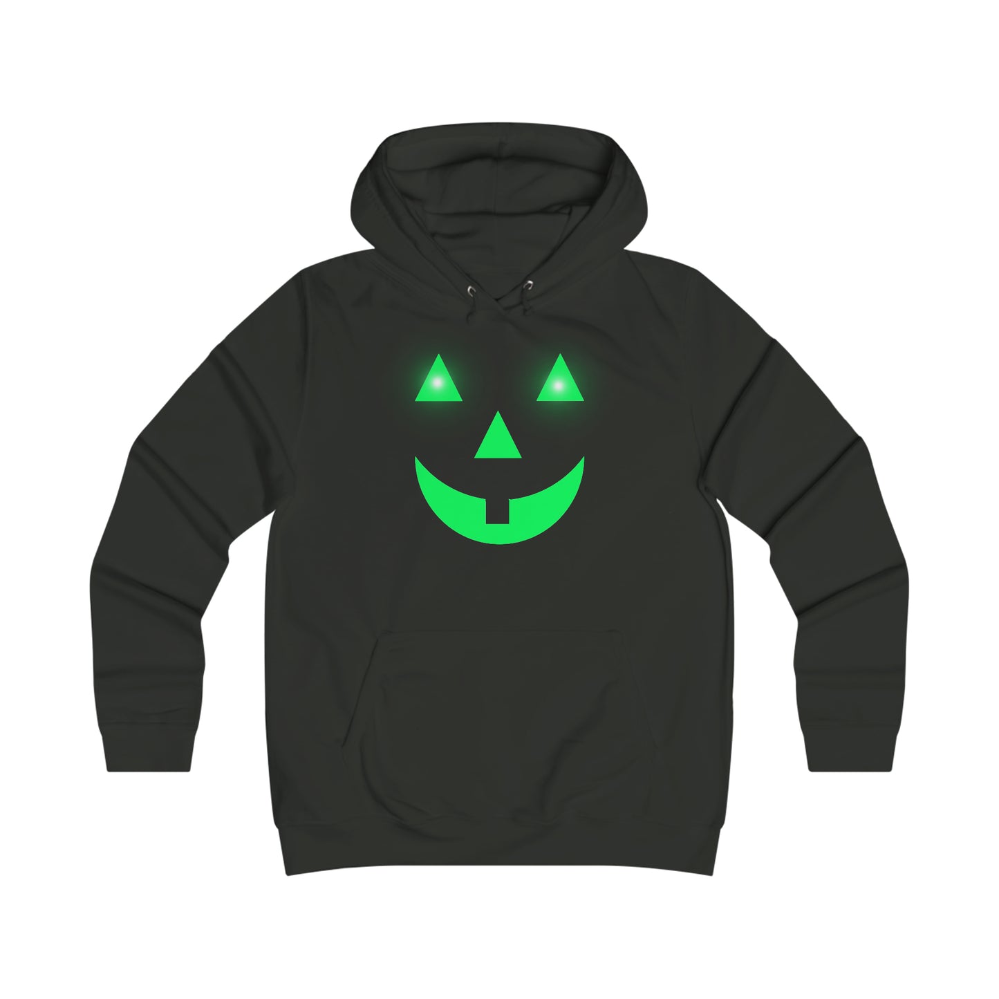 Halloween Pumpkin Glow College Hoodie