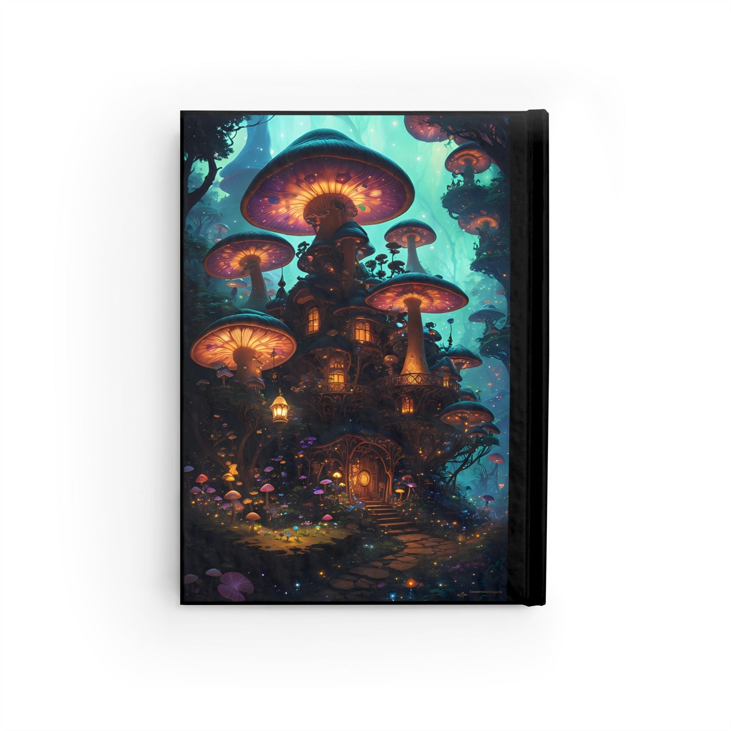 Fairy Mushroom Home, Hardcover Journal