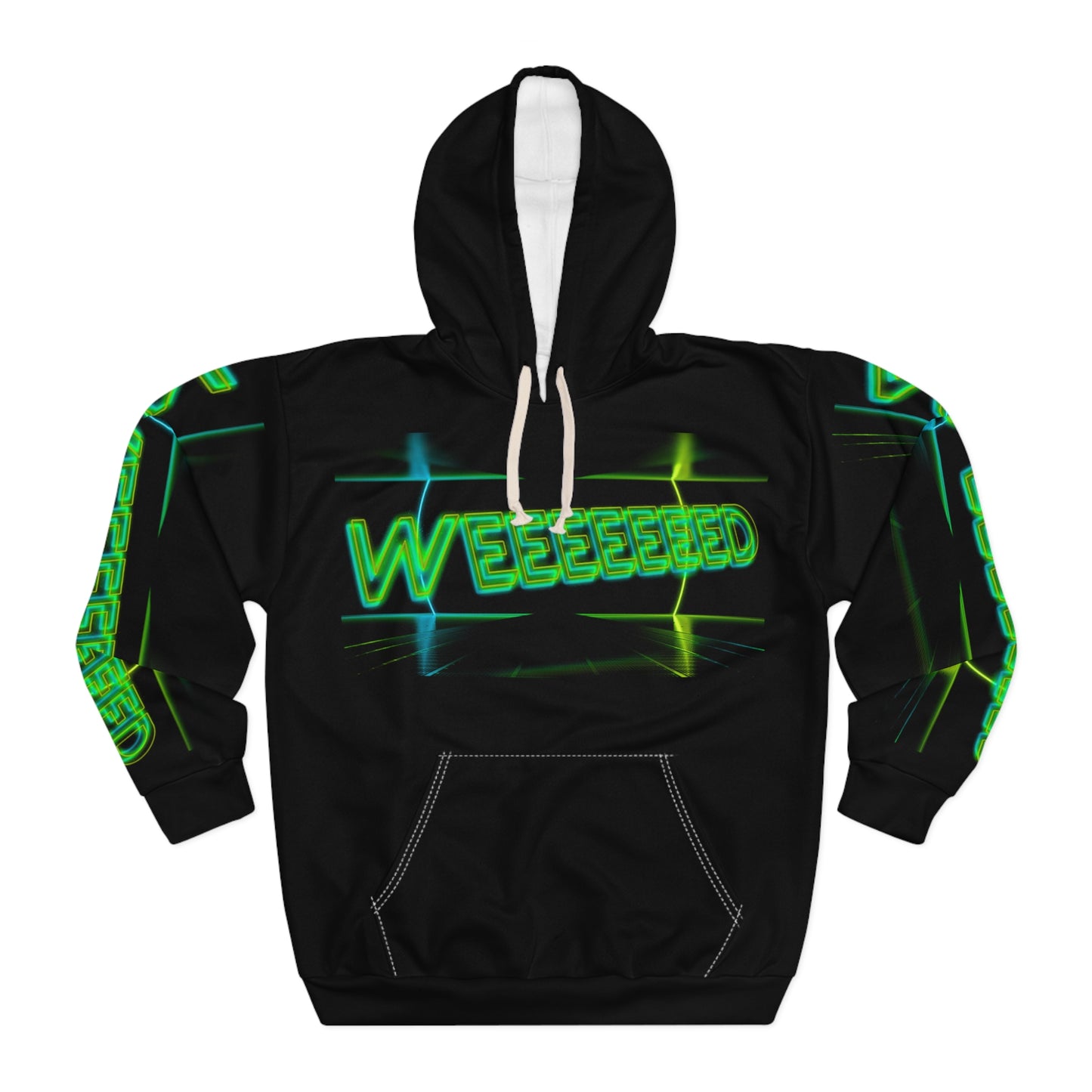 Weeeeeed, Pullover Hoodie (AOP)