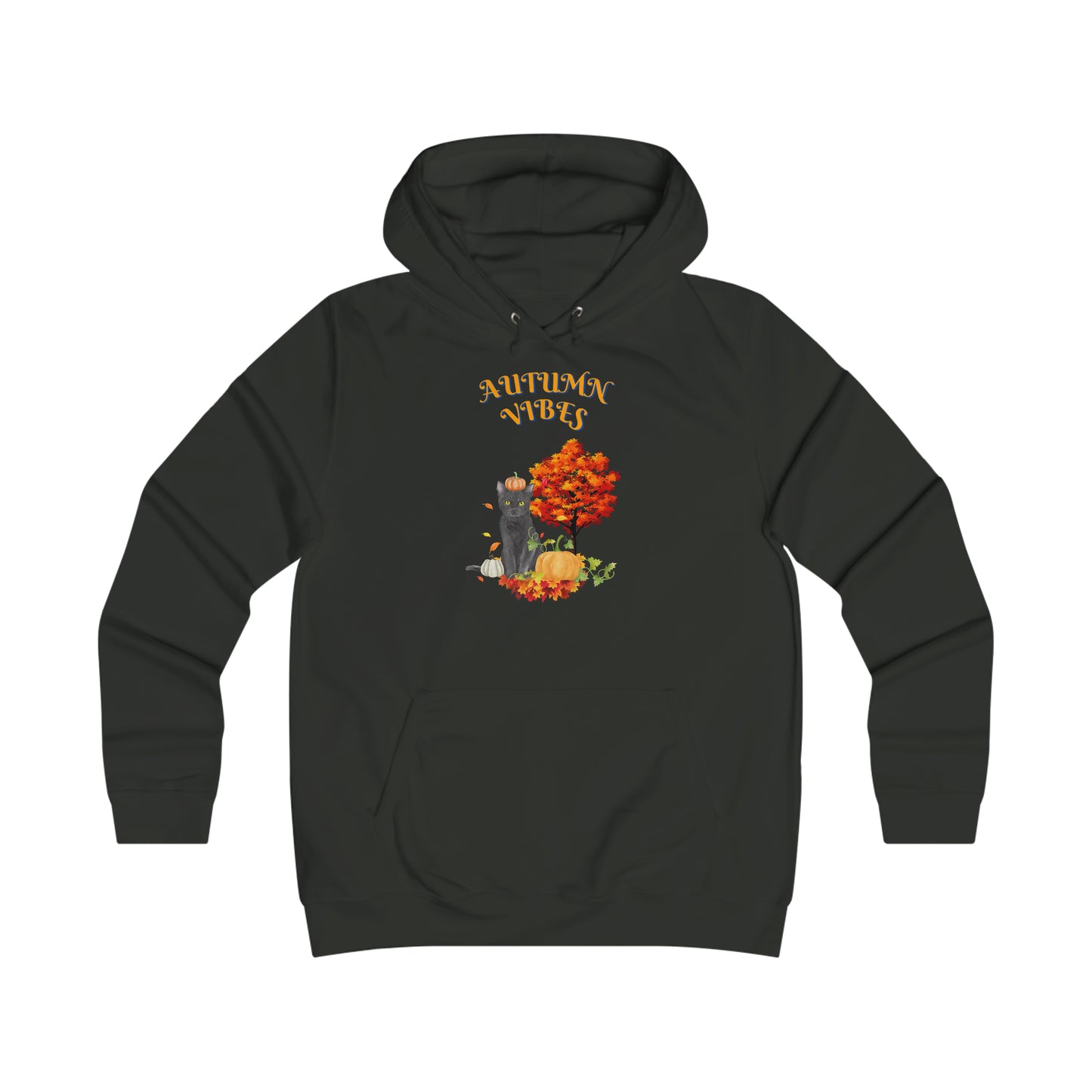 Autumn Vibes Girlie College Hoodie