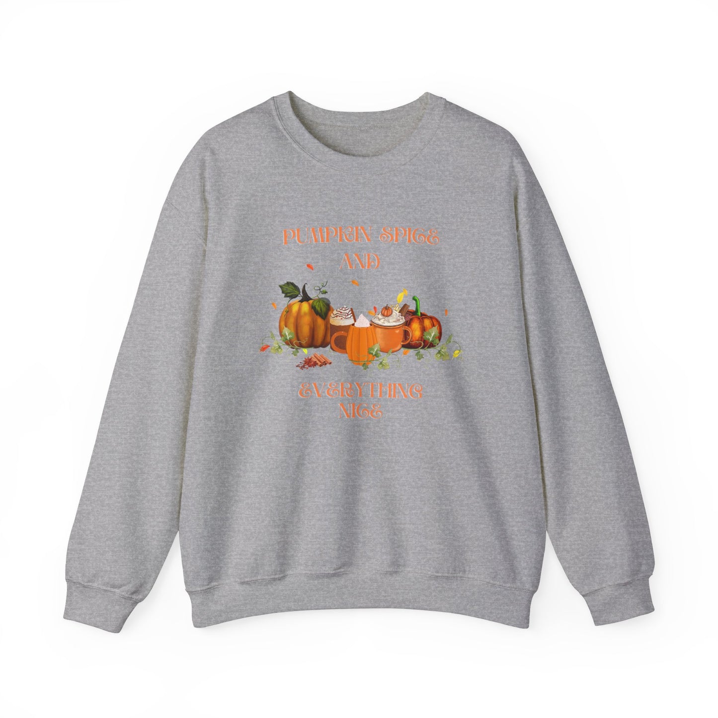 Pumpkin Spice and Everything Nice Crewneck Sweatshirt