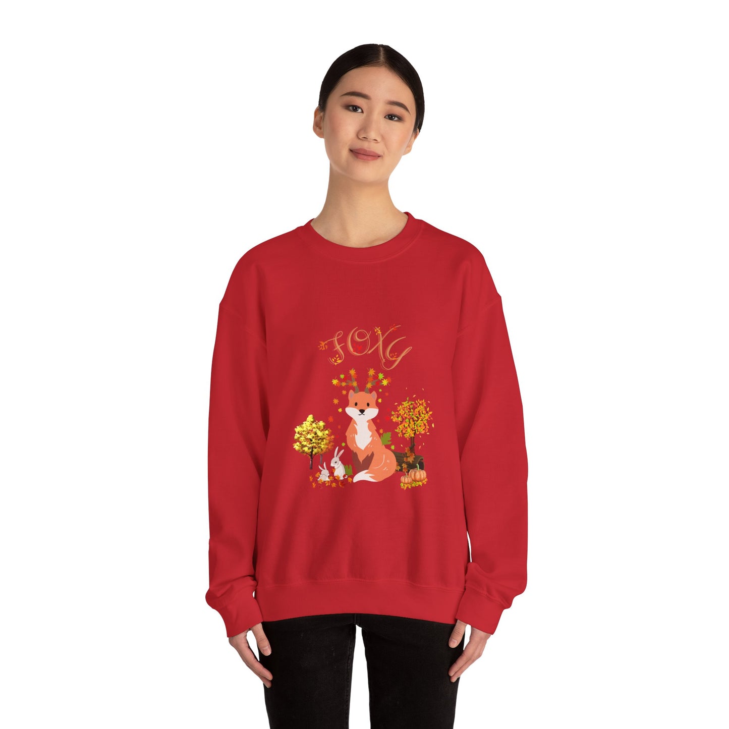 Foxy Fall Crewneck Sweatshirt