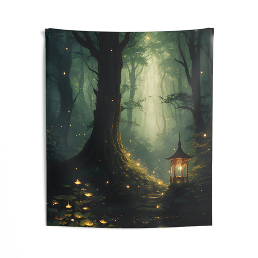 Enchanted Woodlands, Wall Tapestry 51 x 60