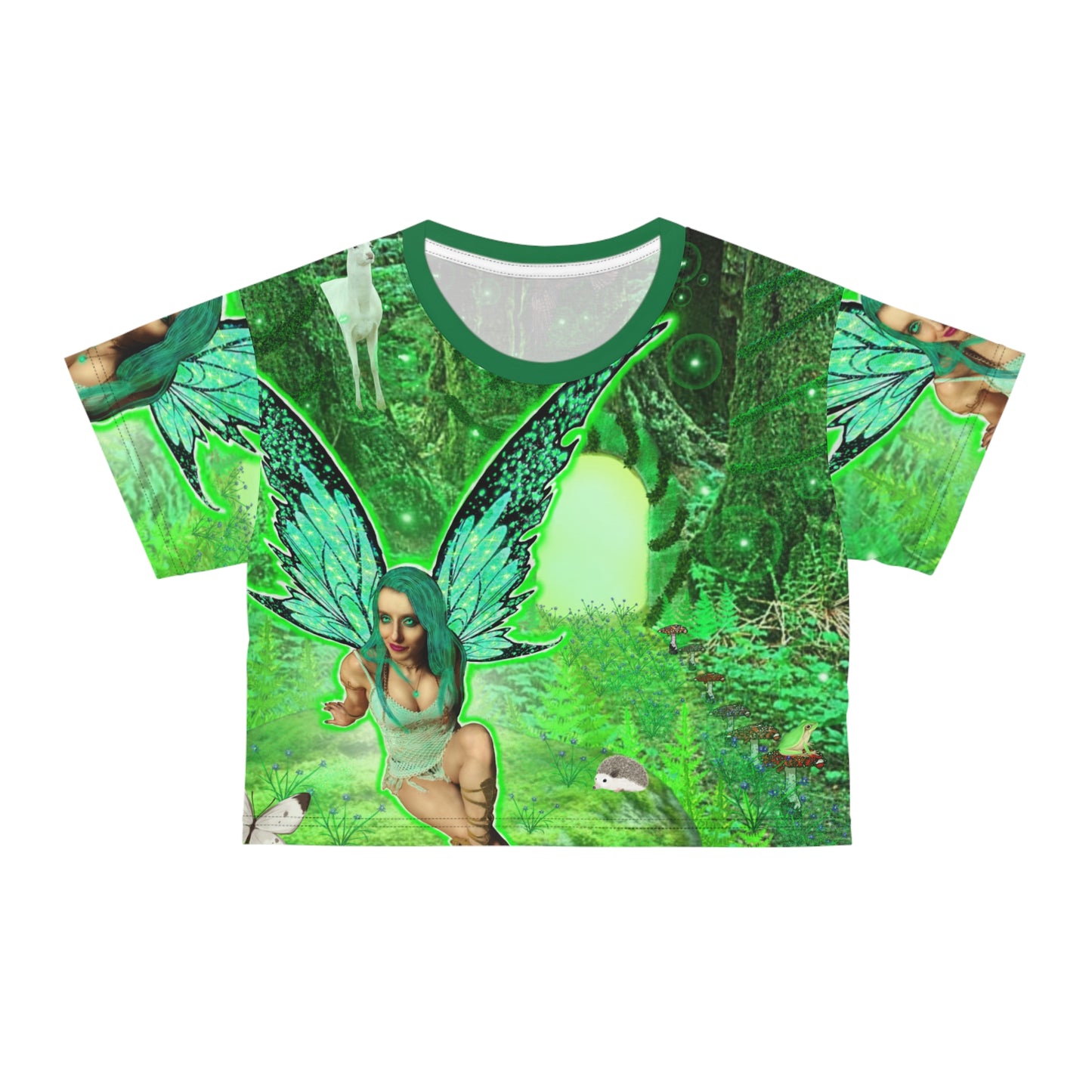 Mystic Forest Fairy Crop Tee