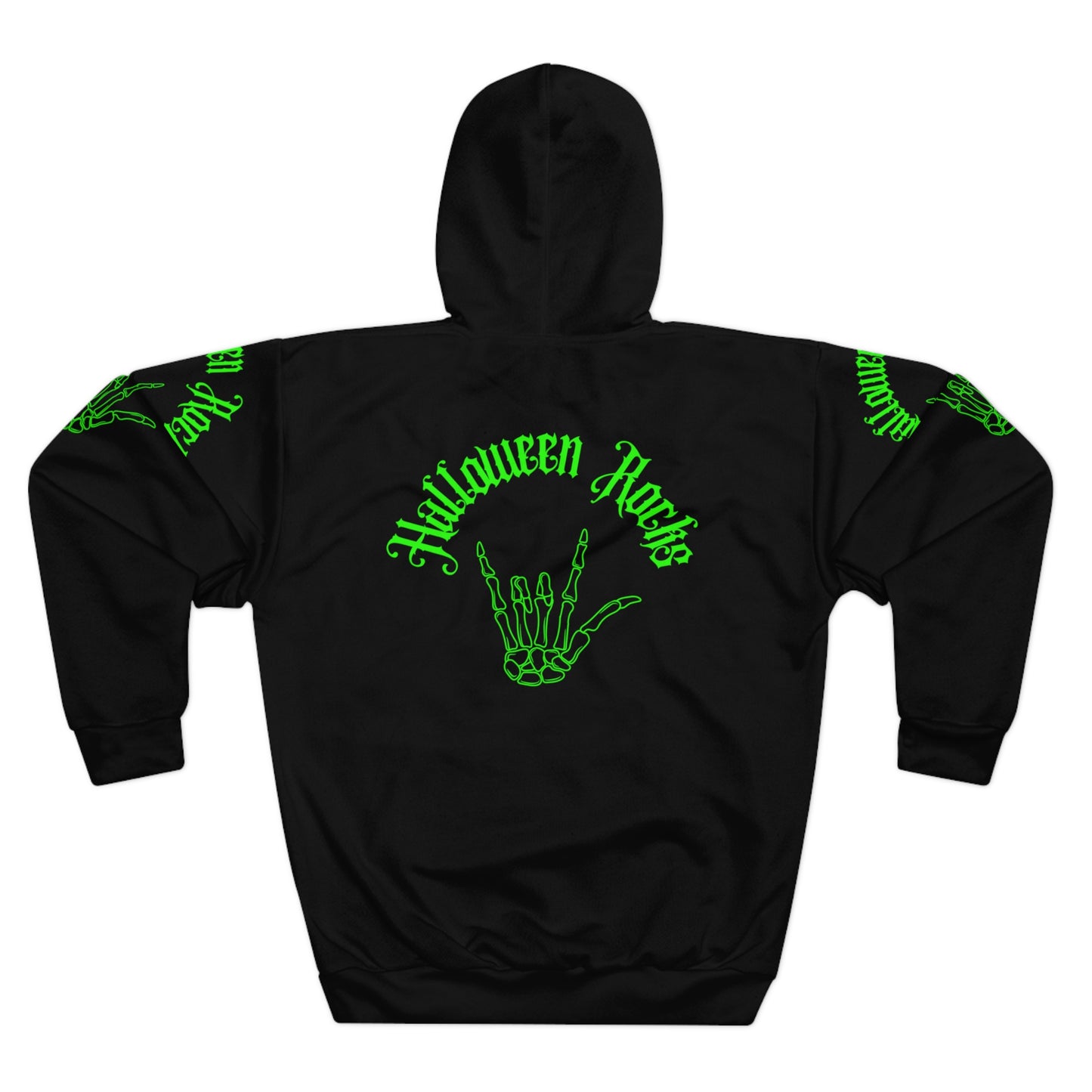 Halloween Rocks, Halloween Pullover Hoodie, Black