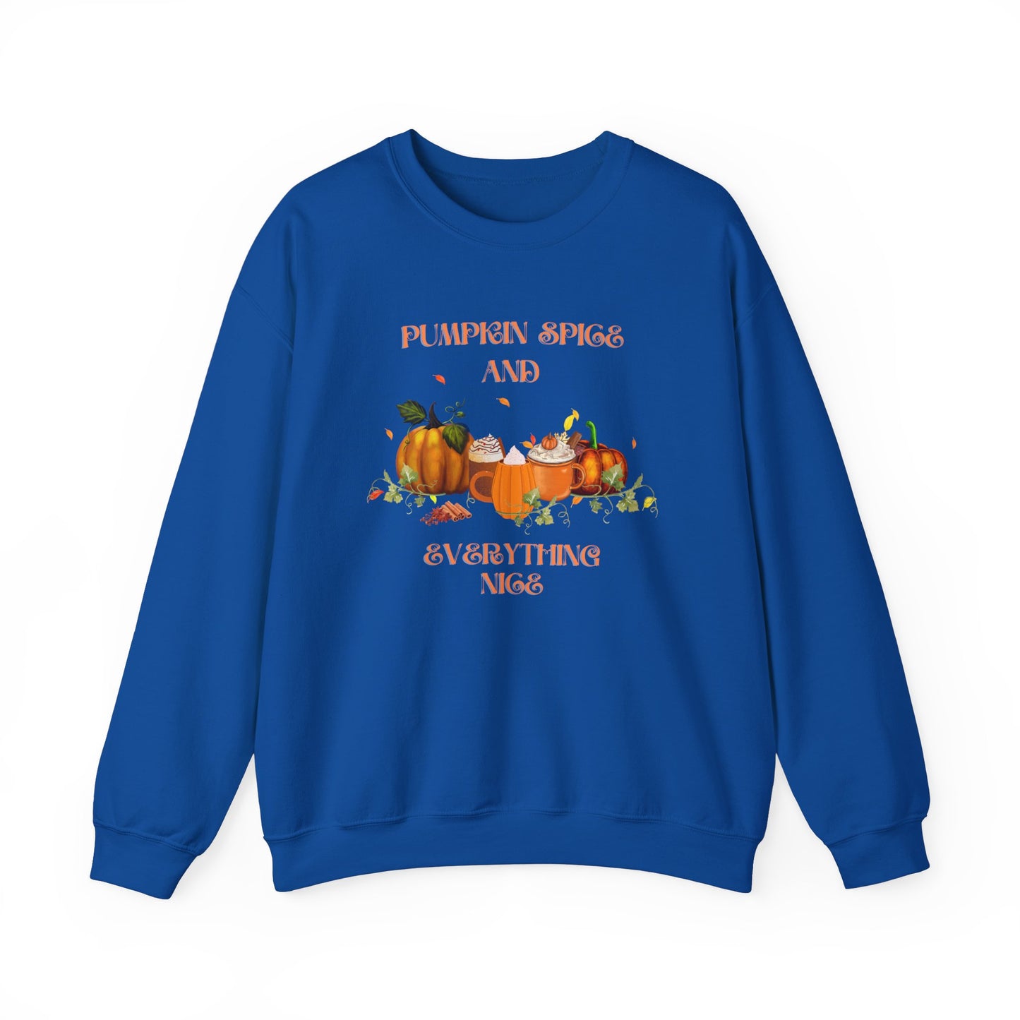 Pumpkin Spice and Everything Nice Crewneck Sweatshirt