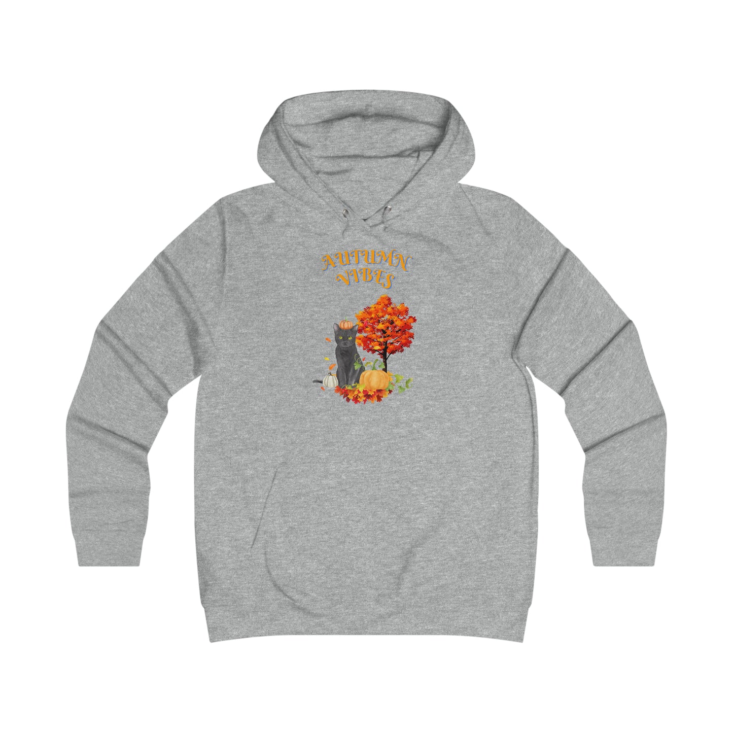 Autumn Vibes Girlie College Hoodie