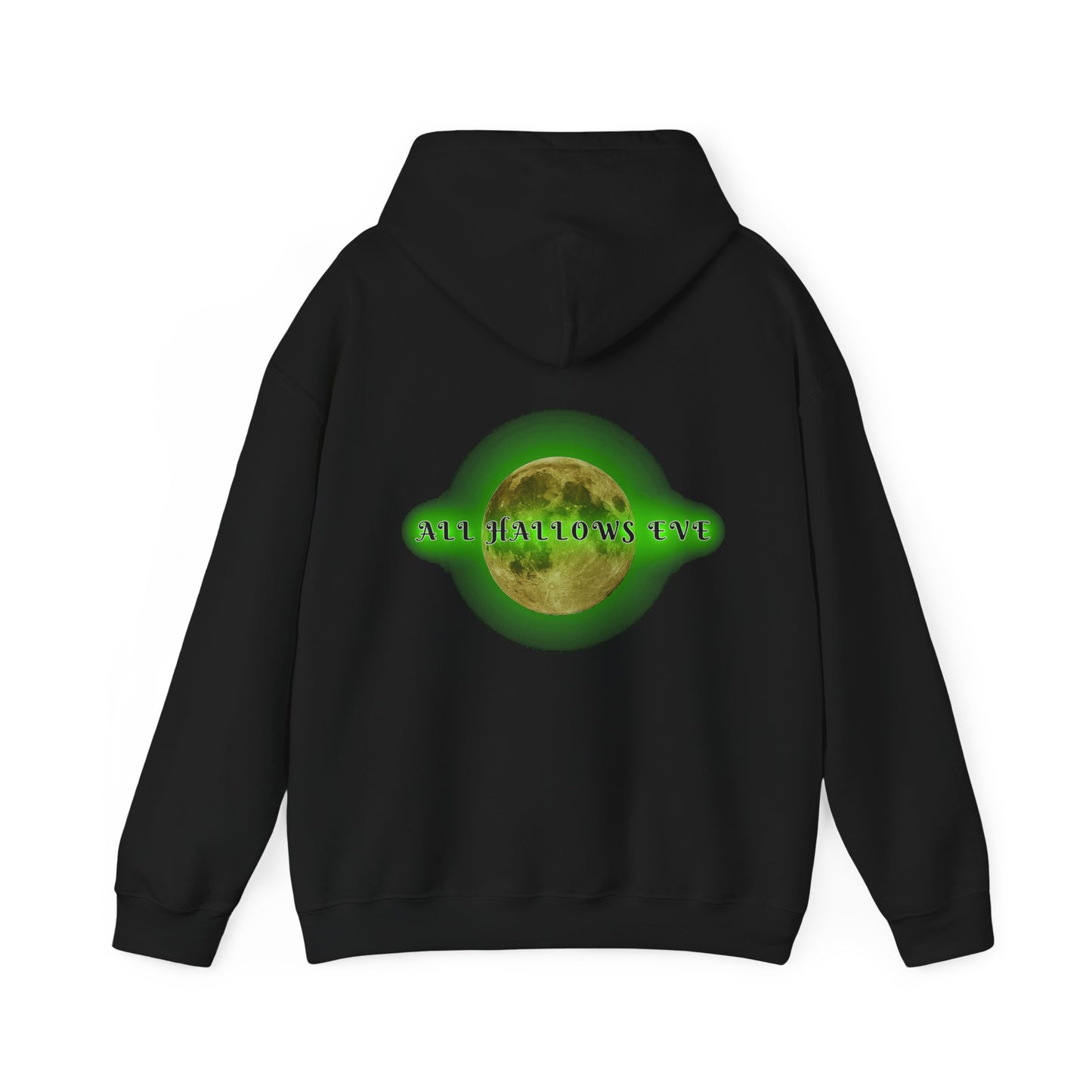 Unisex Heavy Blend™  All Hallows Eve Hooded  Halloween Sweatshirt