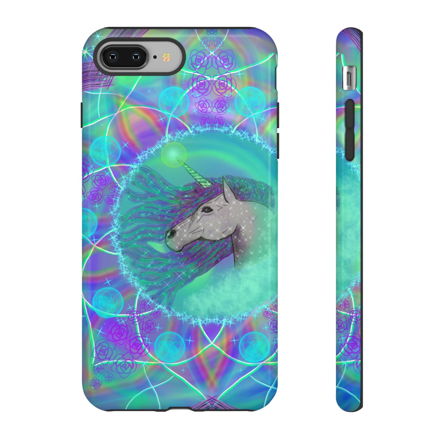 Mystic Unicorn Protective Phone Case, Samsung, iPhone, Pixel, all sizes