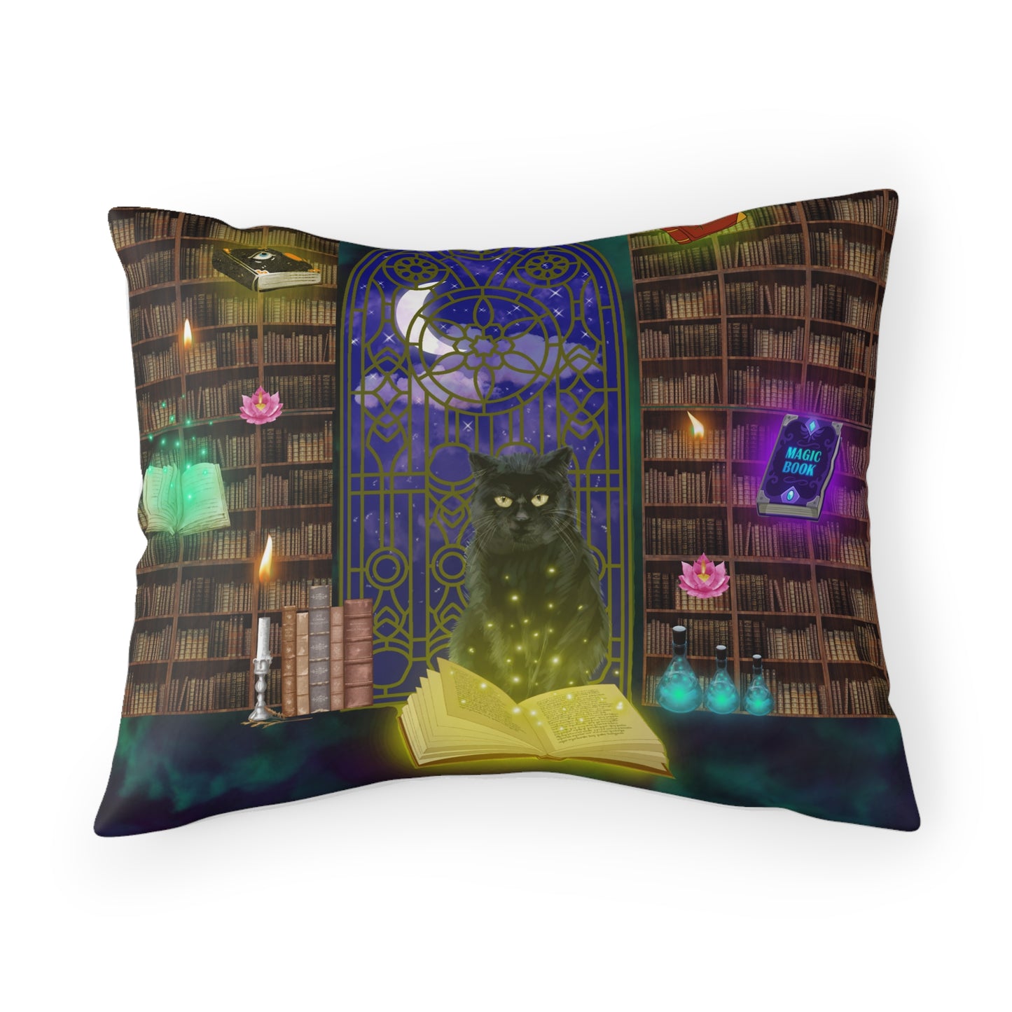 Mystic Cat Pillow case