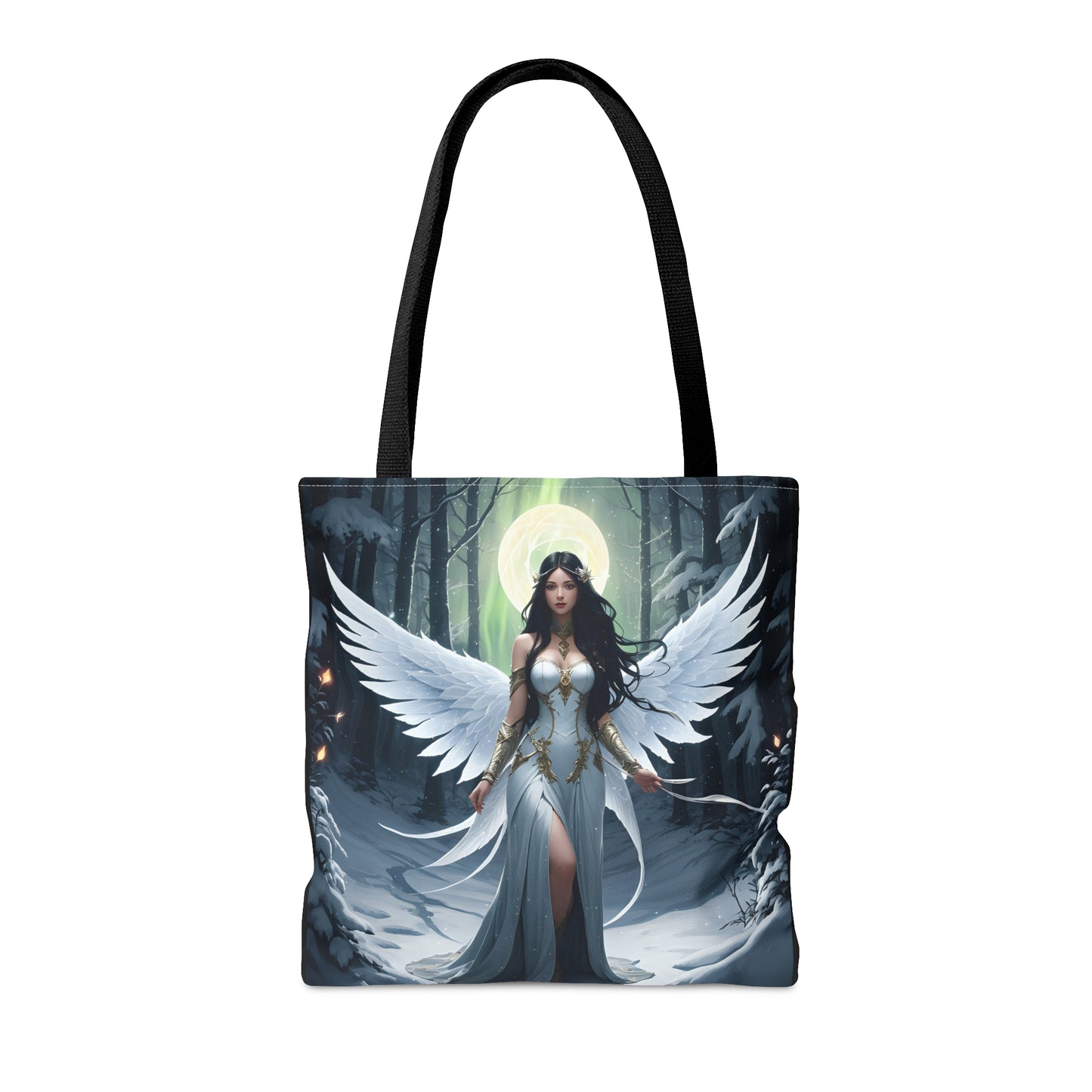 Winter Fae Goddess,Tote Bag