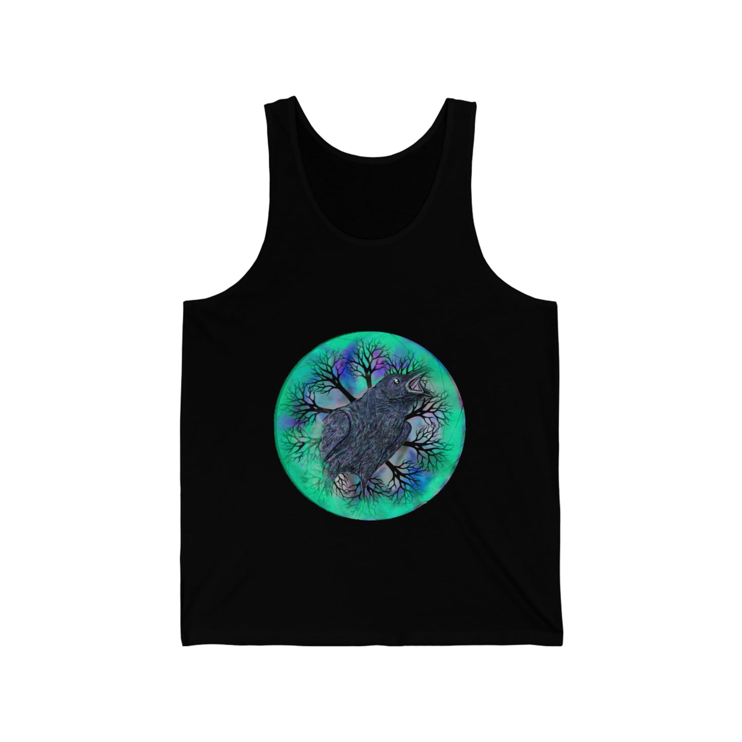 Raven Magick Jersey Tank Black