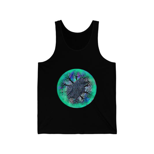 Raven Magick Jersey Tank Black