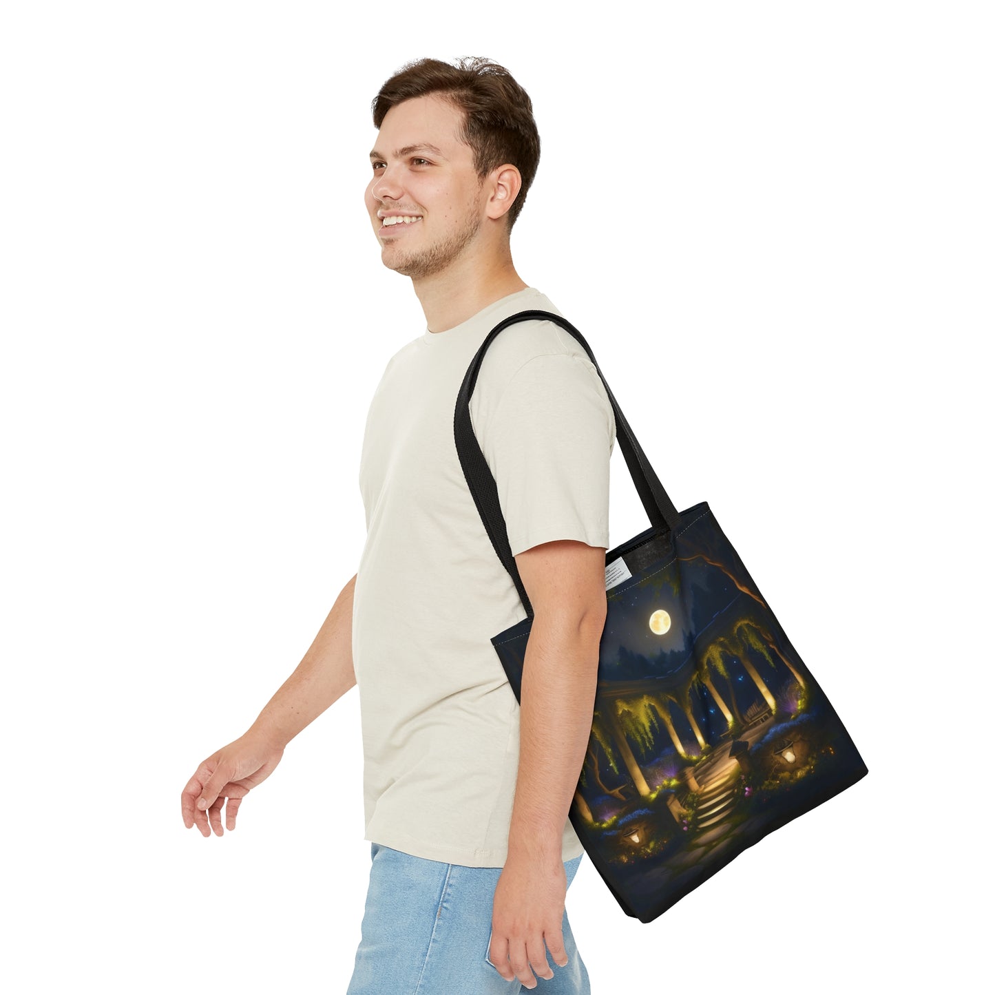 Moonlit Garden, Tote Bag