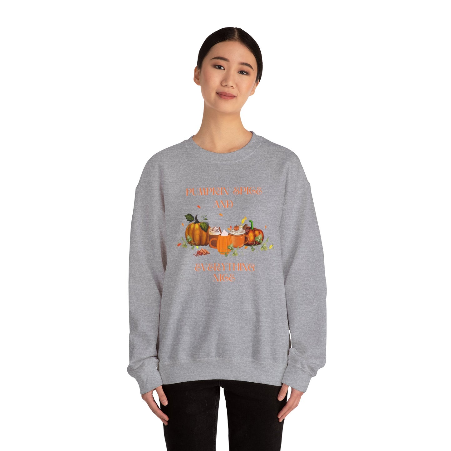 Pumpkin Spice and Everything Nice Crewneck Sweatshirt