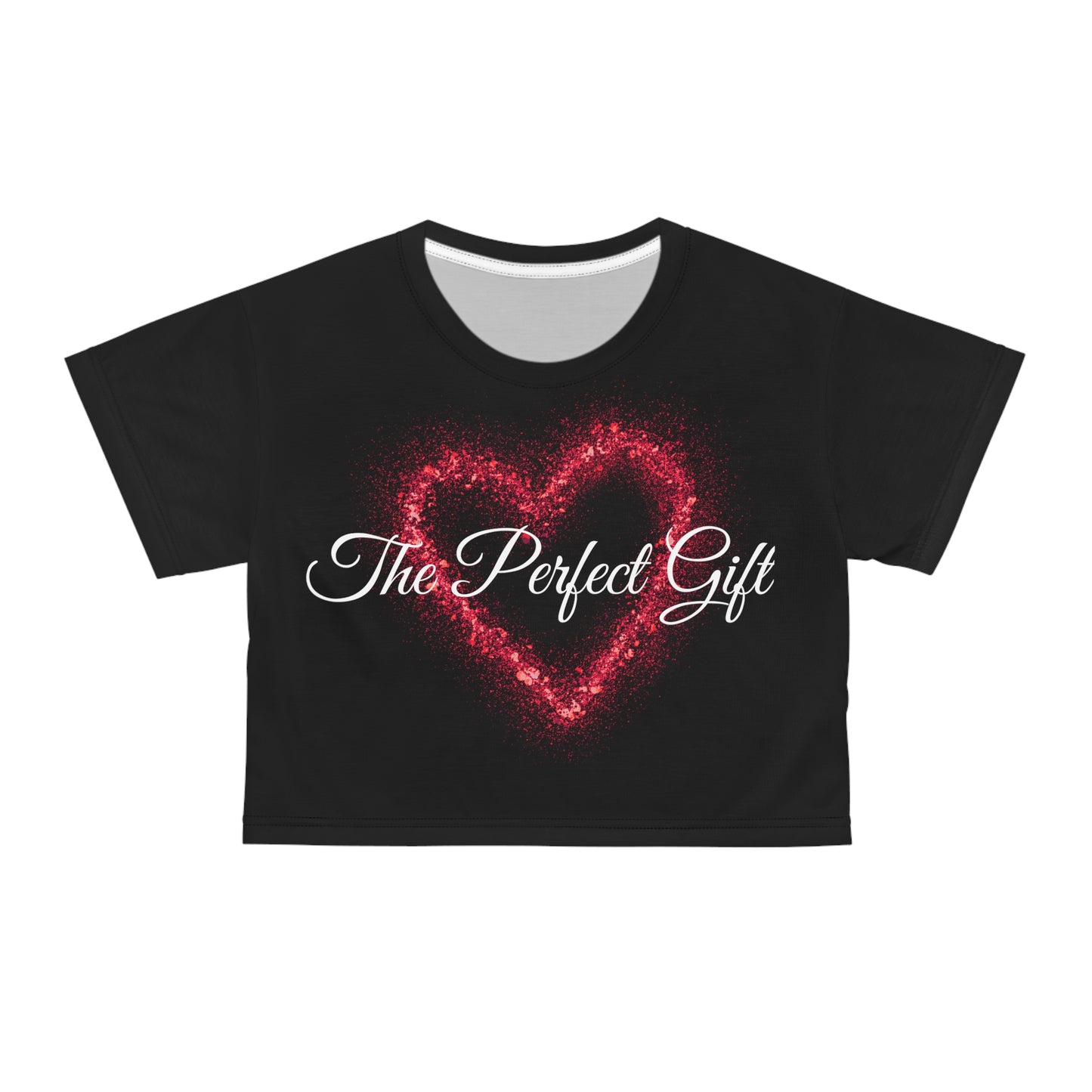 The Perfect Gift Crop Tee, Valentines Day Gift, Gift For Her