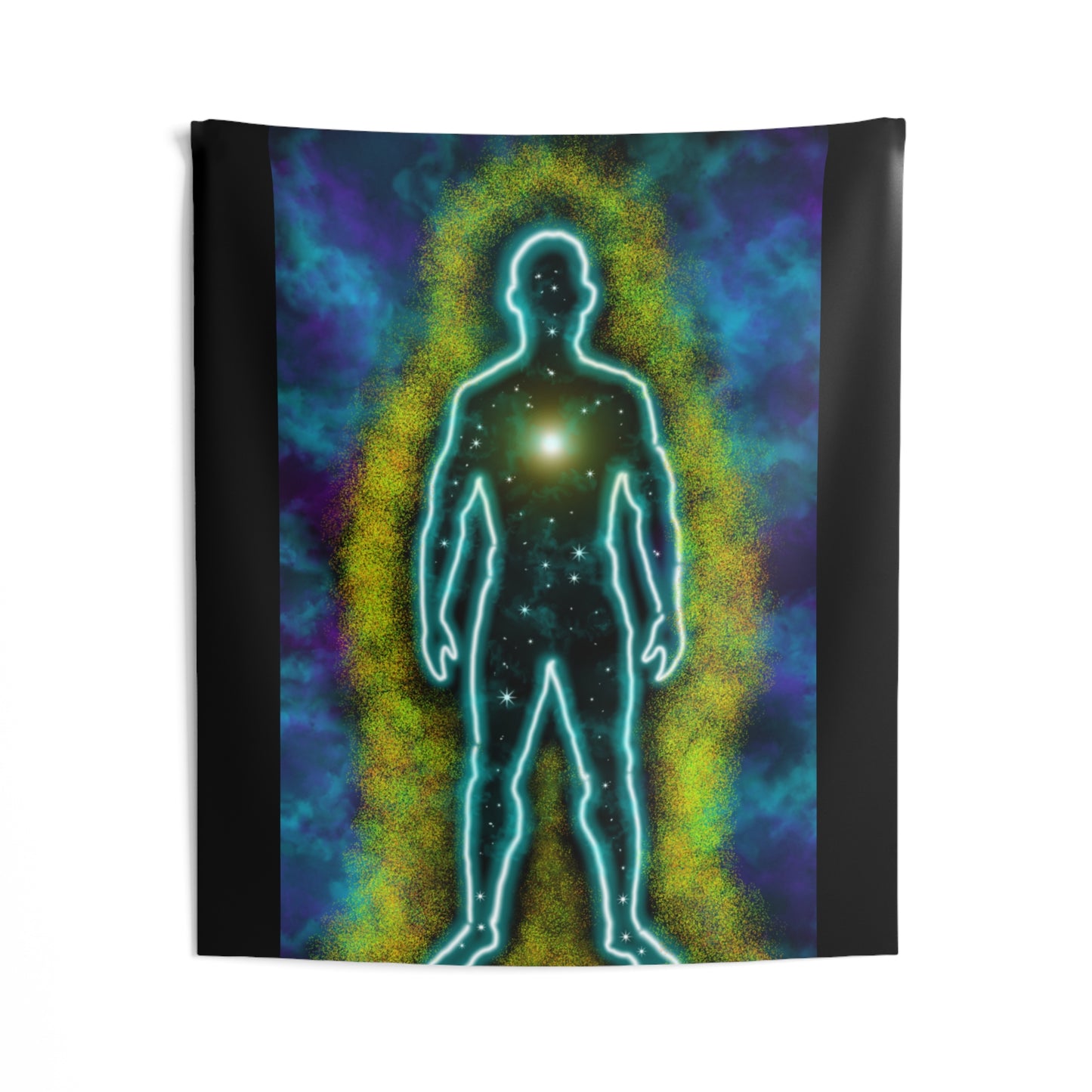 Mystic Energy Body Indoor Wall Tapestry 51 x 60