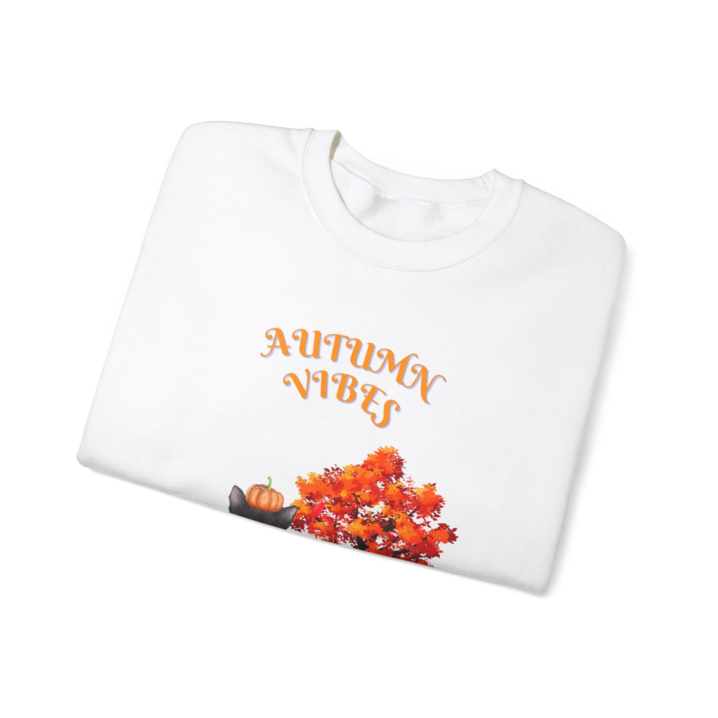 Autumn Vibes Fall Crewneck Sweatshirt