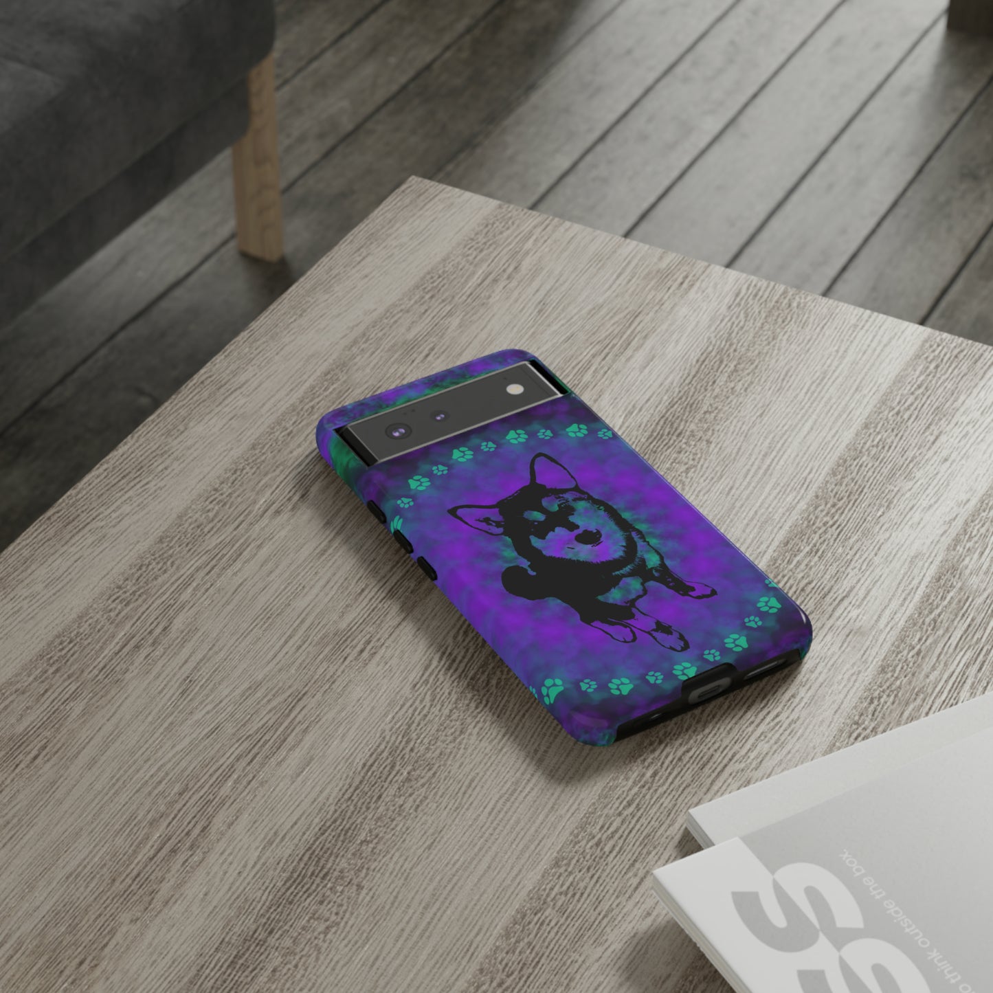 Malamute Protective Phone Case, Samsung, iPhone, Pixel, all sizes