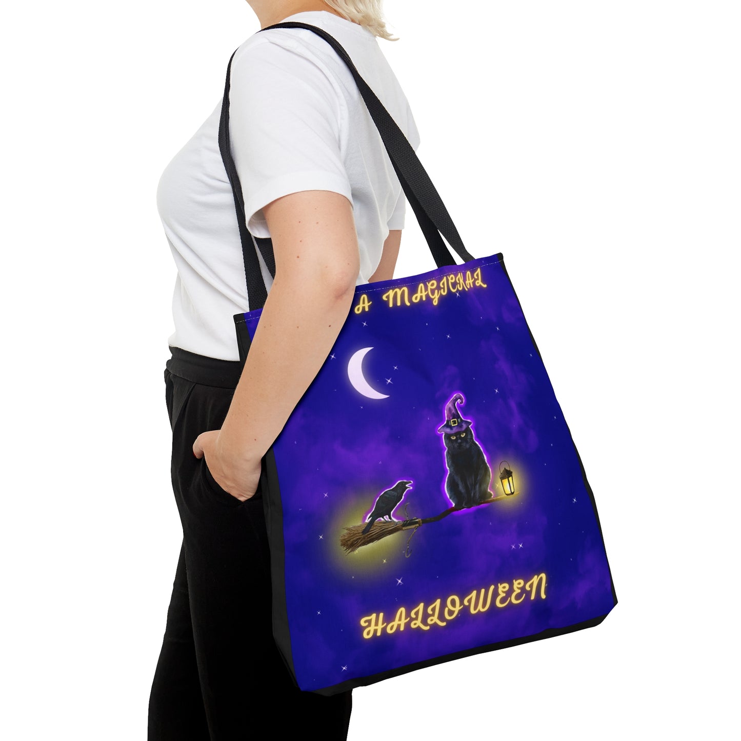 A Magickal Halloween Candy Tote Bag